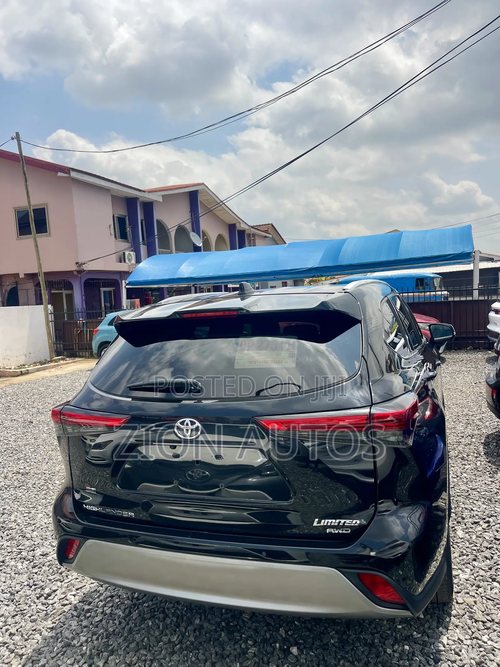 Toyota Highlander Limited AWD 2023 Black