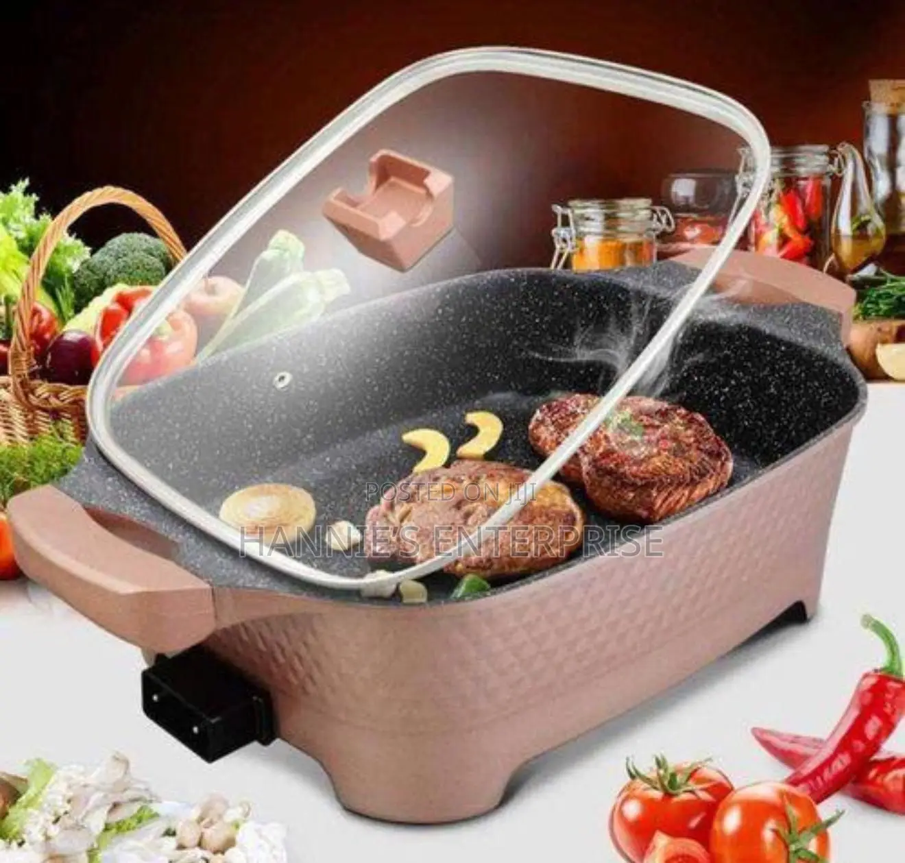 Multipurpose Electric Cooking Pot