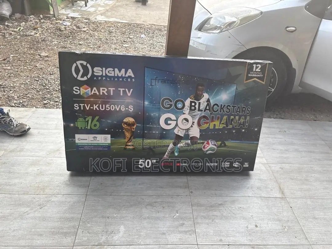 Sigma 50-Inch Smart Tv Feel Every World Cup Moment