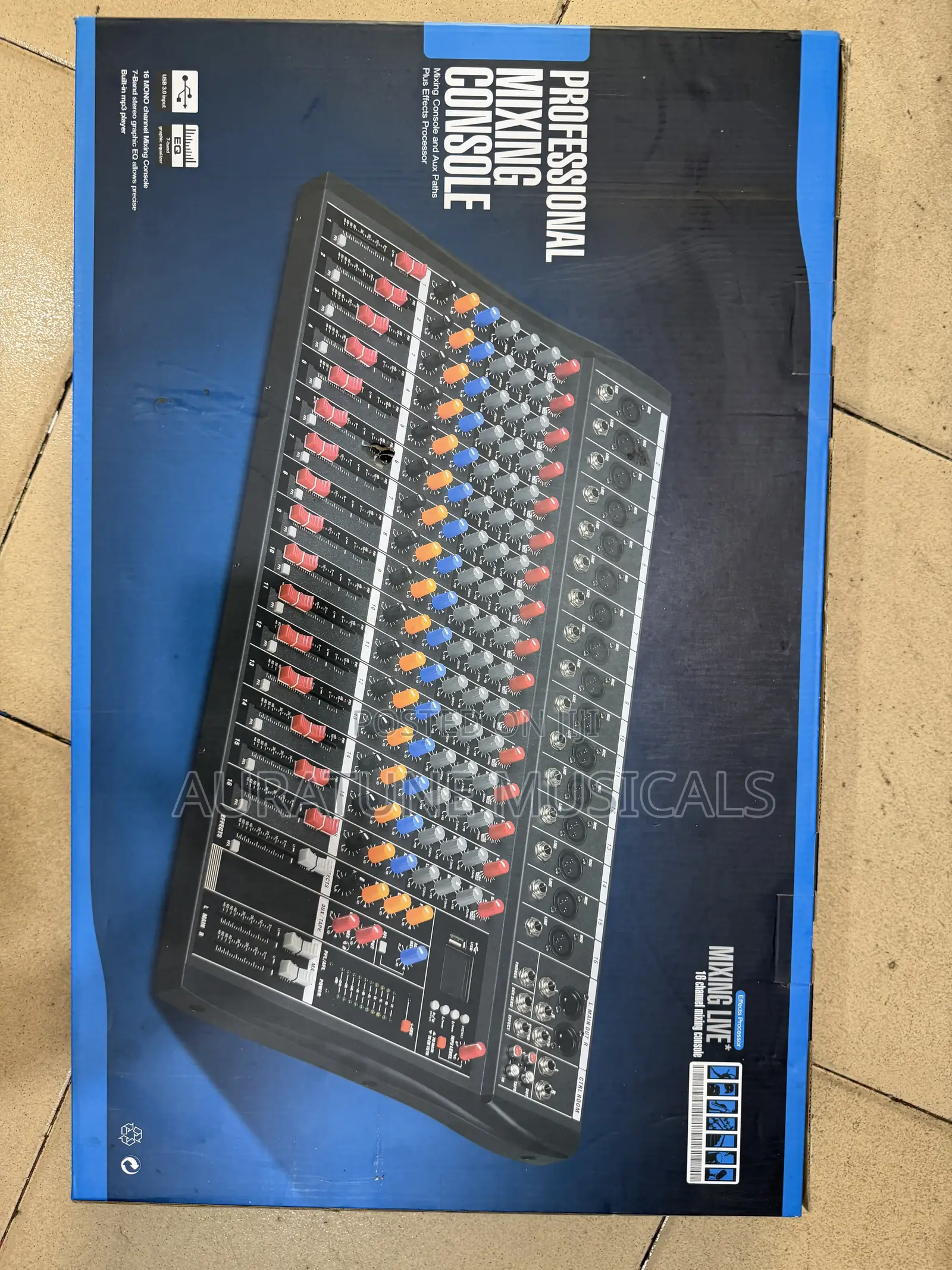 Yamaha Ct-16 Professional 16-Channel Dj Mixing Console With Usb.