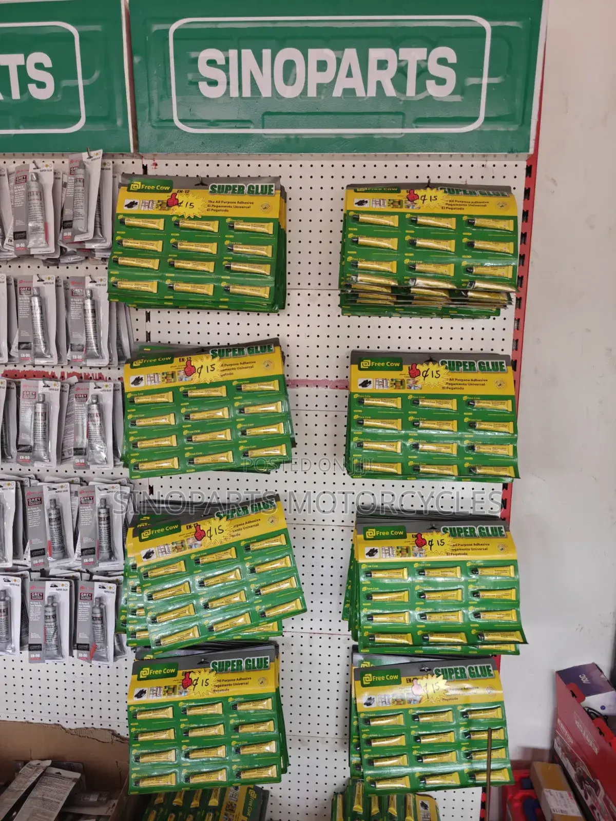 Free Cow Super Glue Strong Multi Purpose Adhesive 16pcs Set