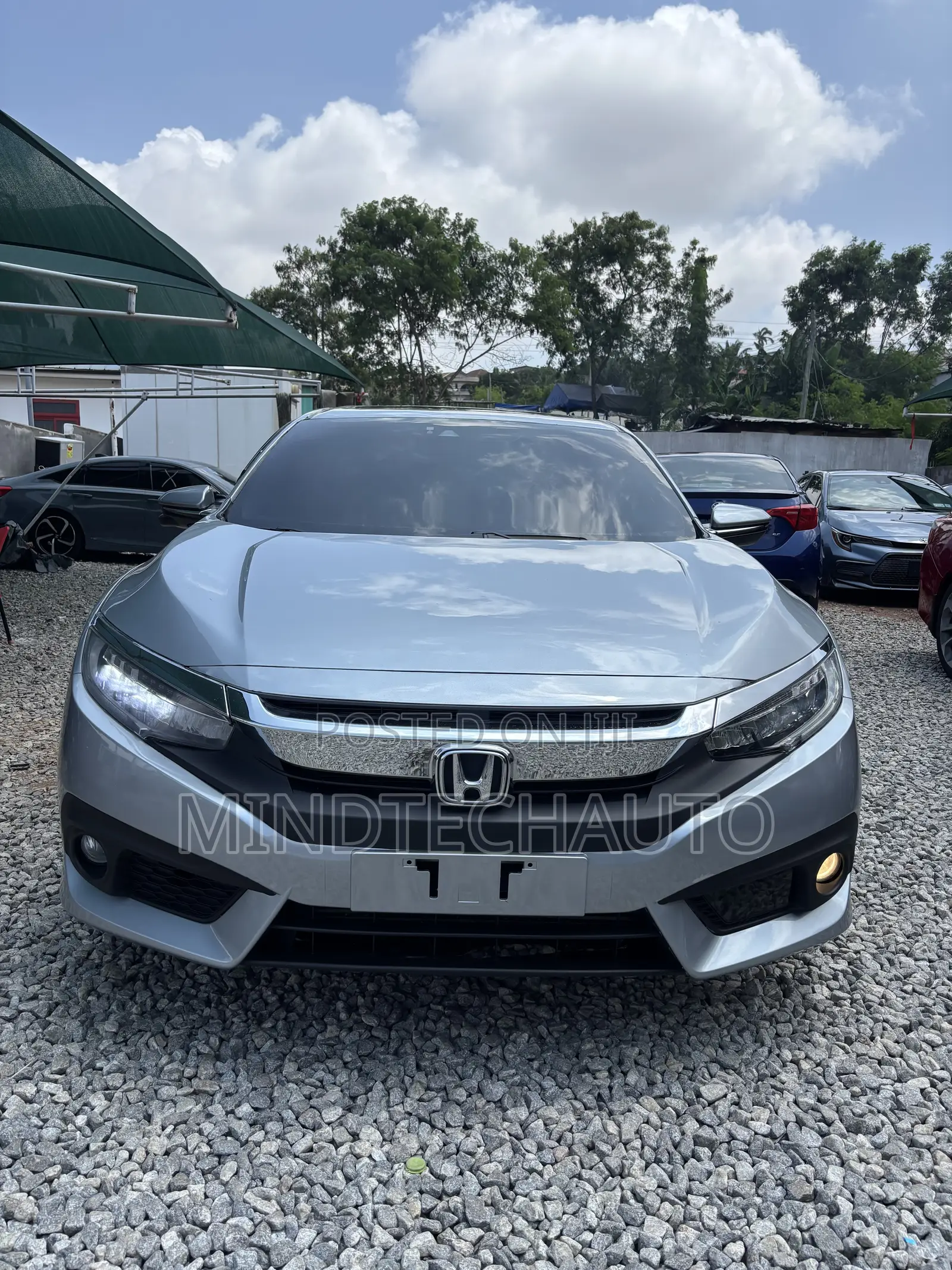 Honda Civic Touring Sedan 2018 Silver