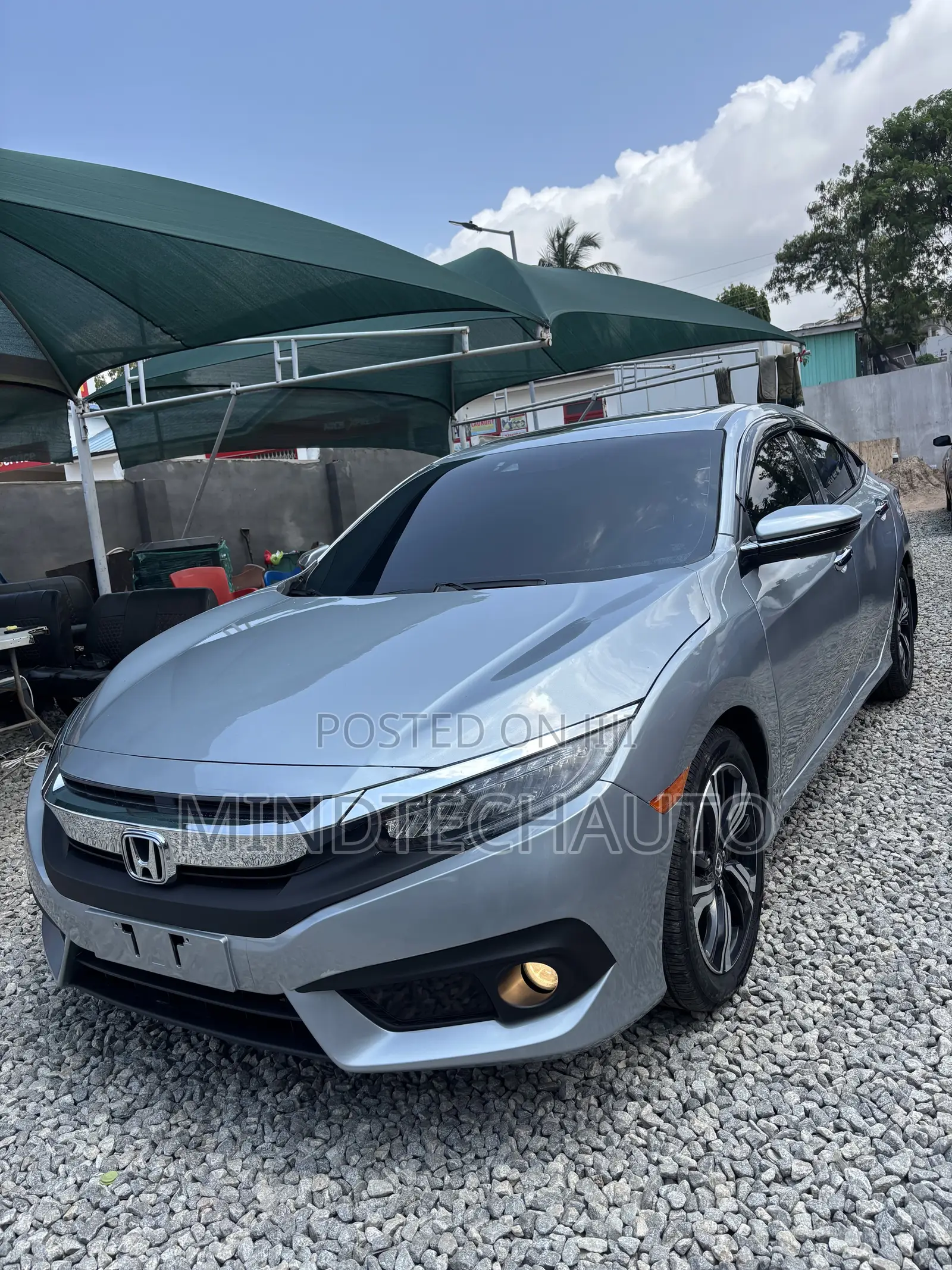 Honda Civic Touring Sedan 2018 Silver