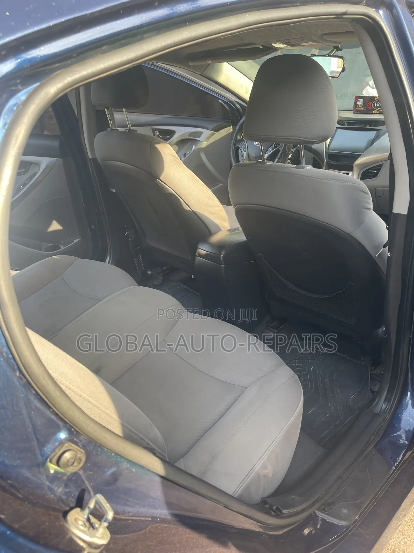 Hyundai Elantra Limited 2012 Blue