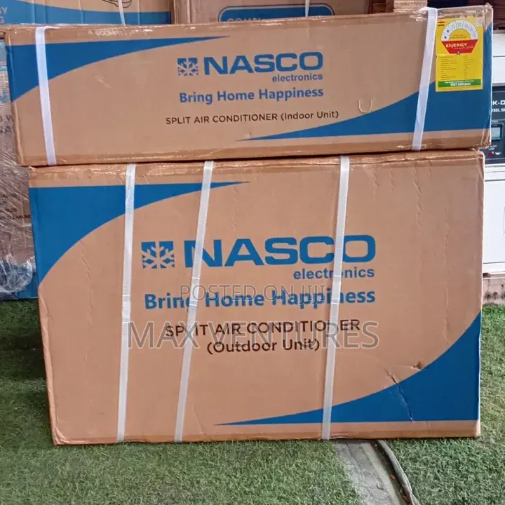 Nasco 1.5hp R410 Split Ac – Strong Cooling Performance 1.5hp