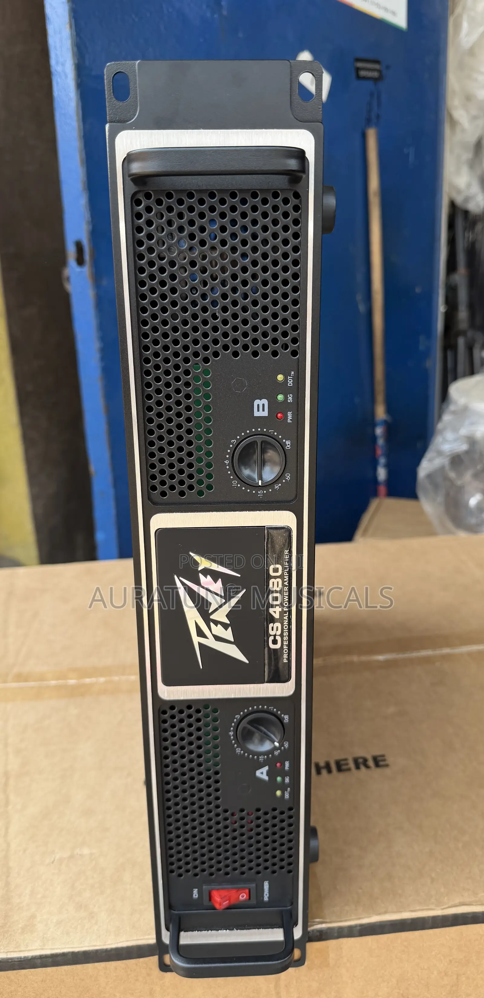 Peavey Cs 4080 Professional Power Amplifier