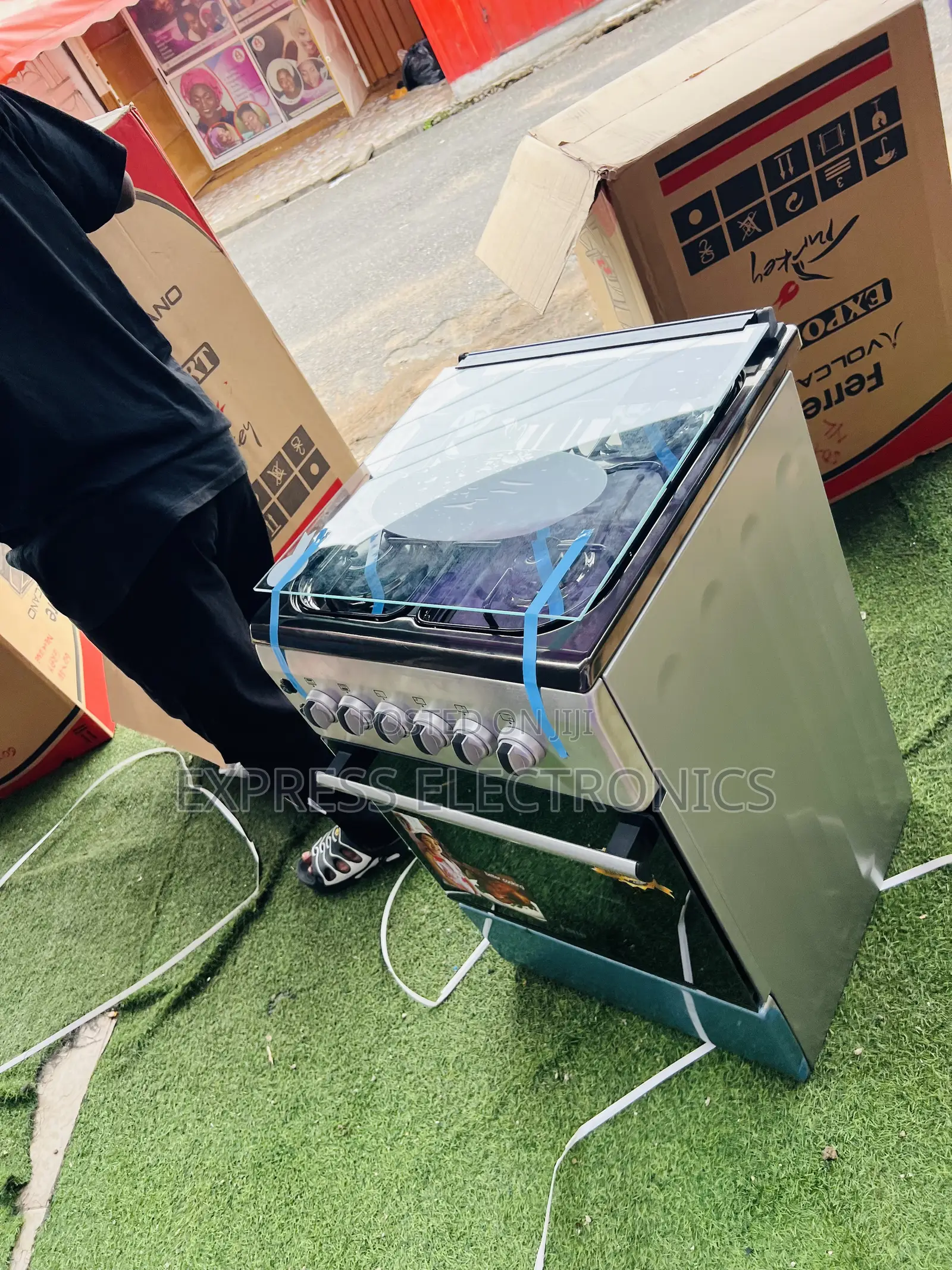 Spectacular Performance New Line Ferre Gas Cooker Oven 4b 50/60