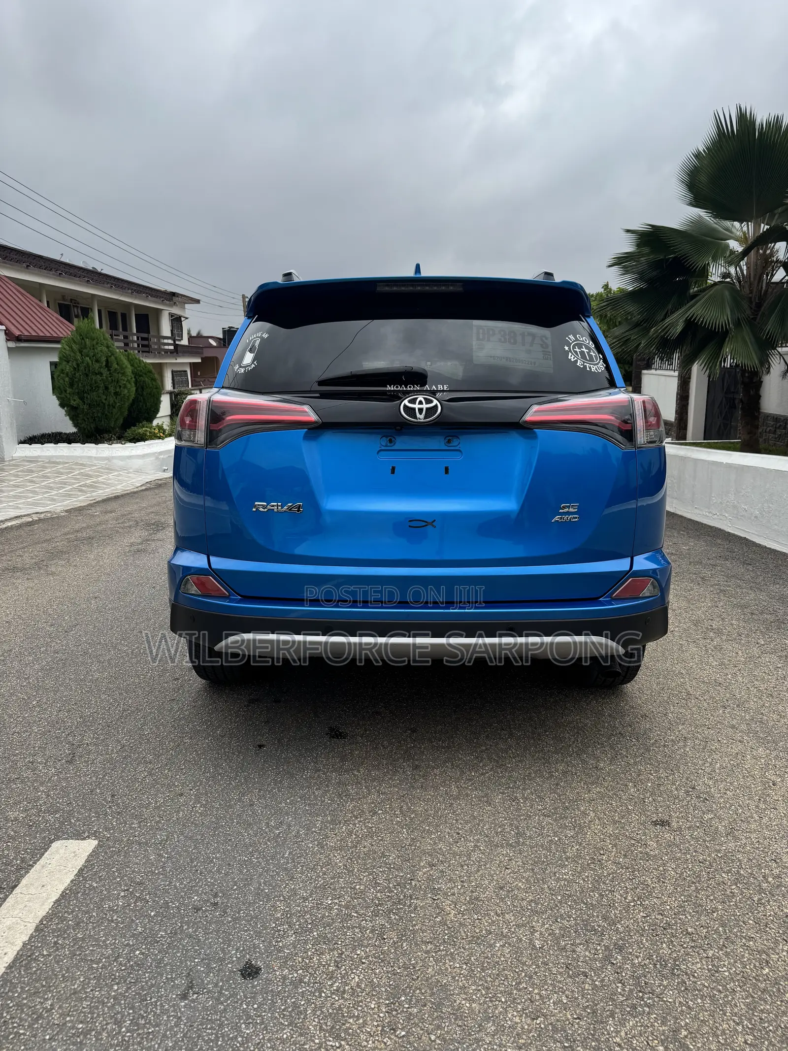 Toyota RAV4 SE AWD (2.5L 4cyl 6A) 2016 Blue