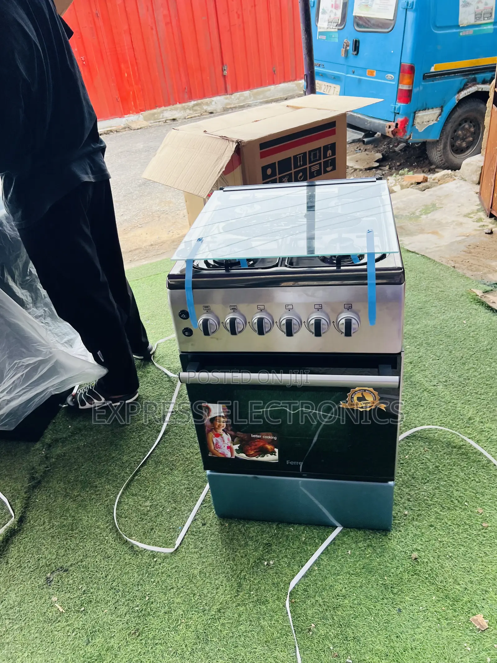 Shop the New Gas Cooker Oven Grill 4b 50/60. Ferre New Line