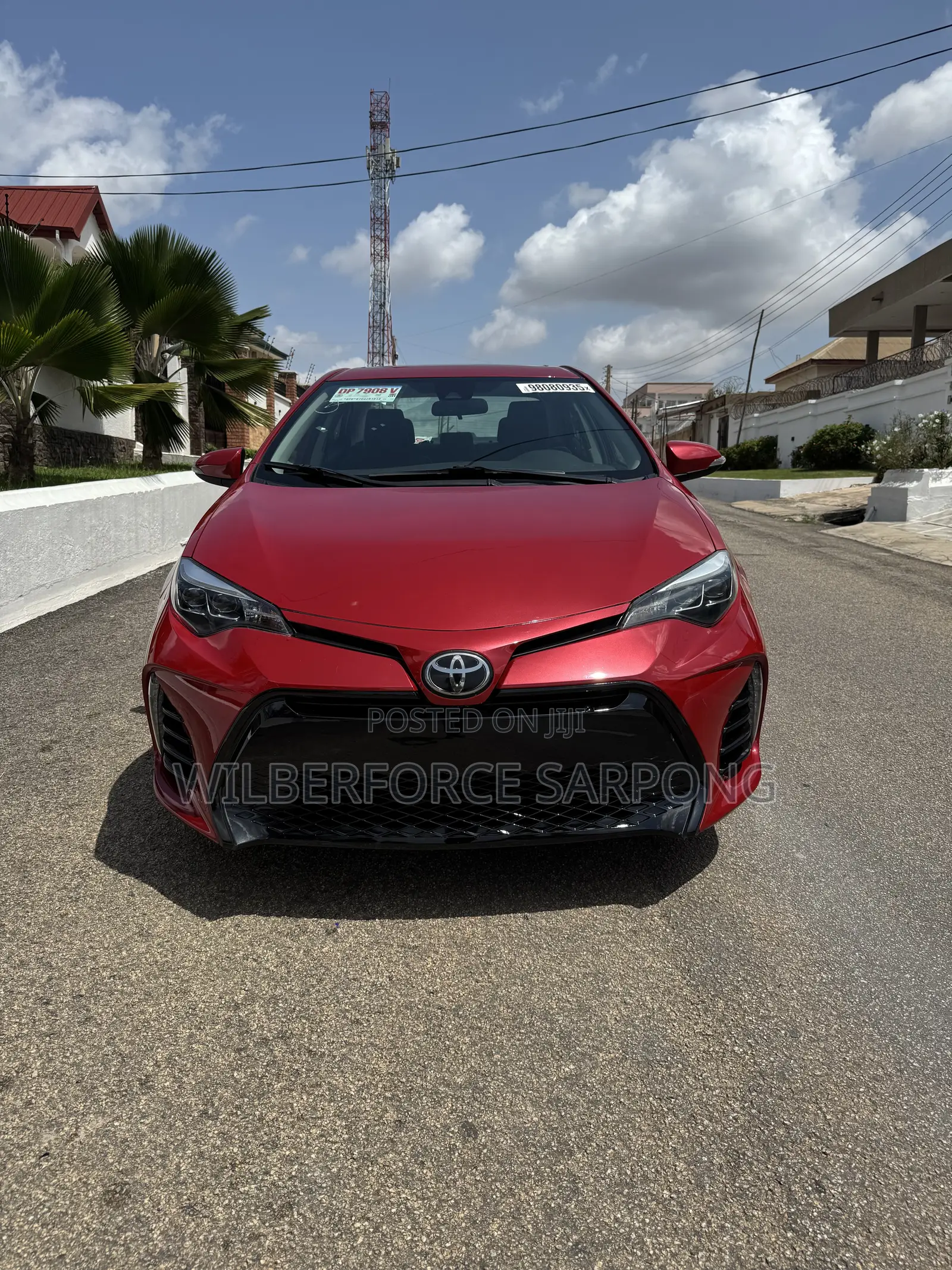 Toyota Corolla XSE (1.8L 4cyl 2A) 2018 Red