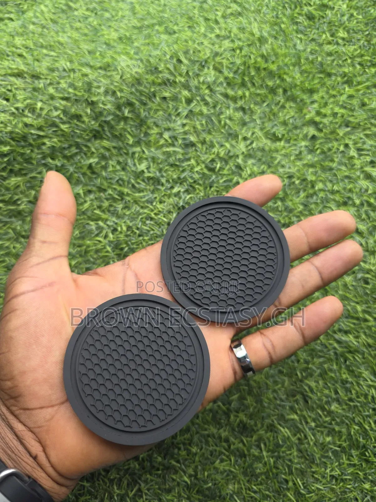 Car Cup Coasters Two Piece