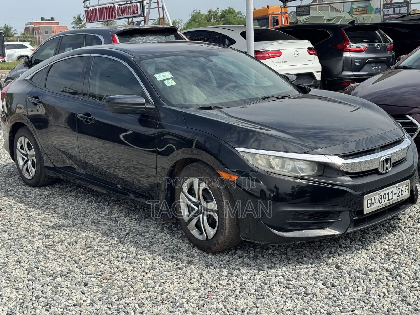 Honda Civic EX-L Sedan 2018 Black