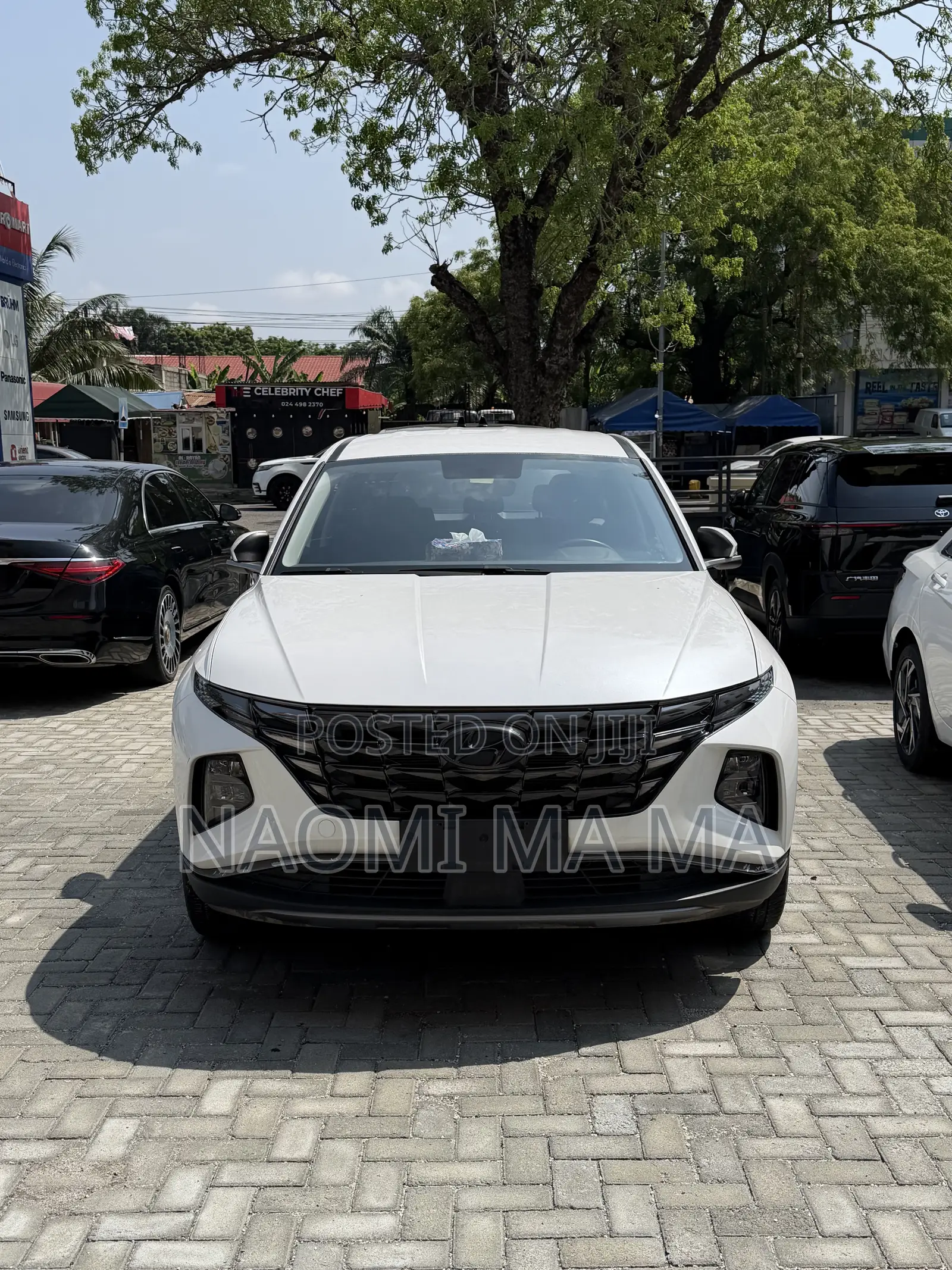 Hyundai Tucson Hybrid 2024 White