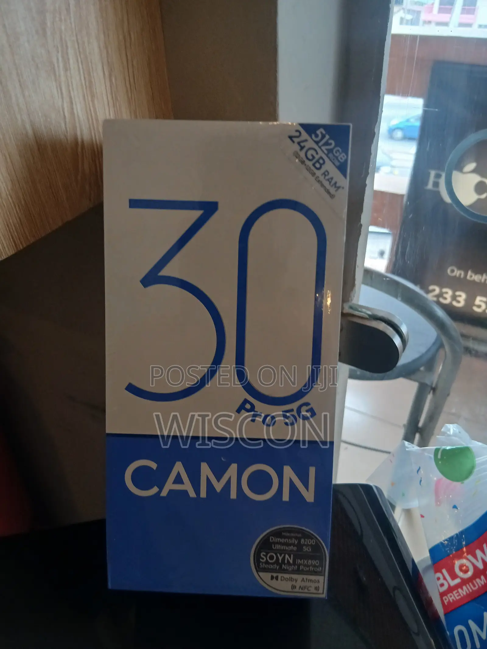 New Tecno Camon 30 Pro 5G 512 GB Black