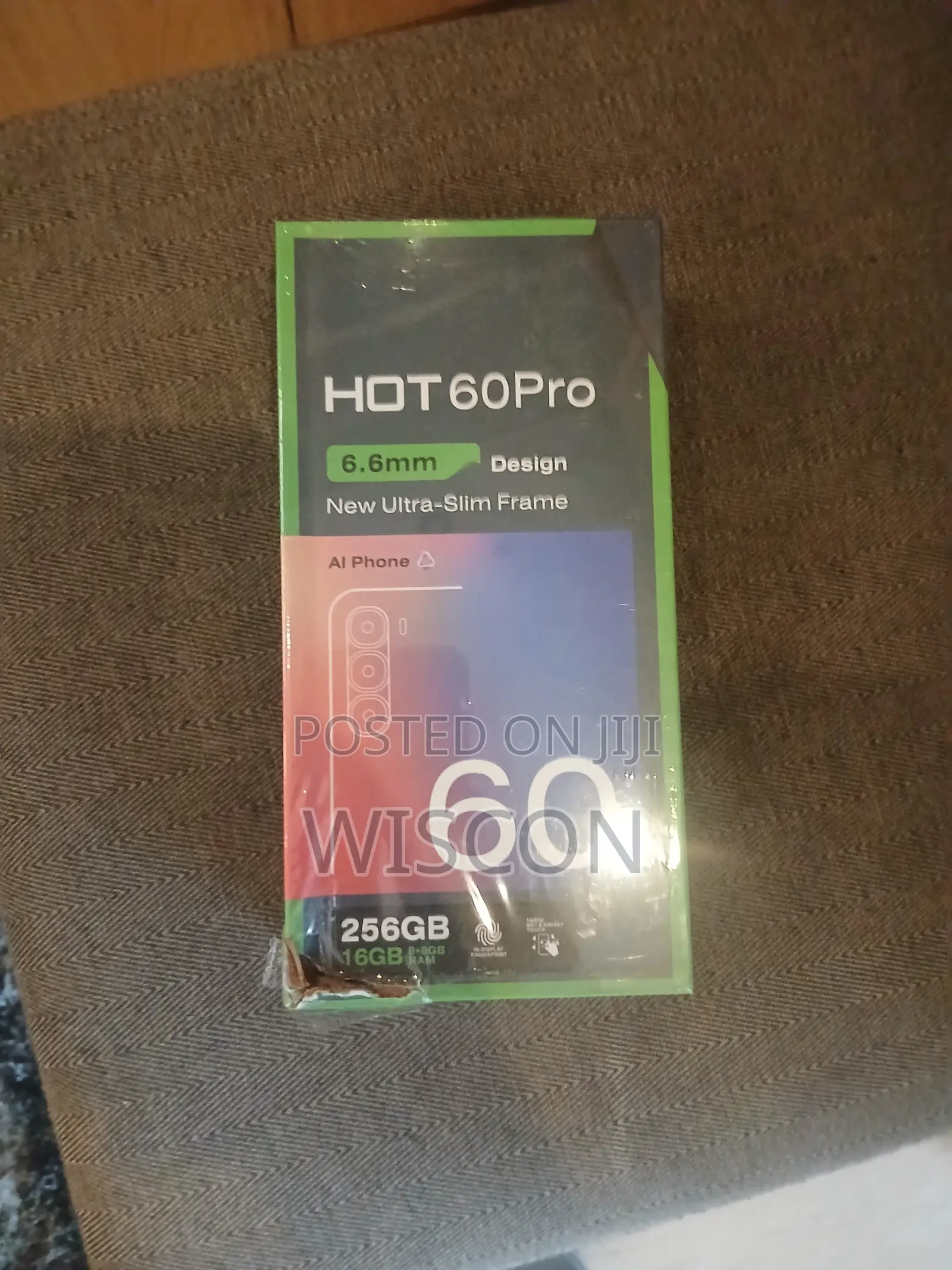 New Infinix Hot 60 Pro 256 GB Black