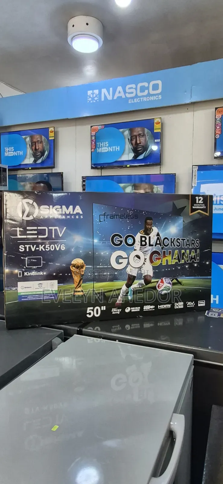 Digital Satellite Sigma 50 Inches for Sale at Affordable Price