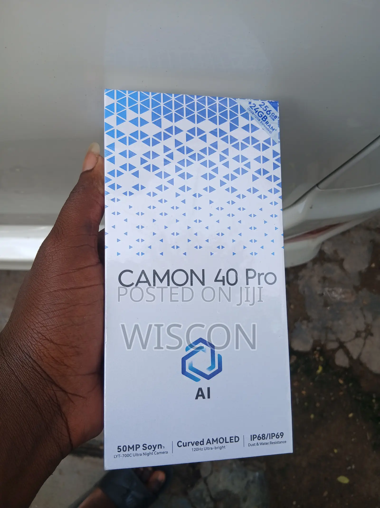New Tecno Camon 40 256 GB Black