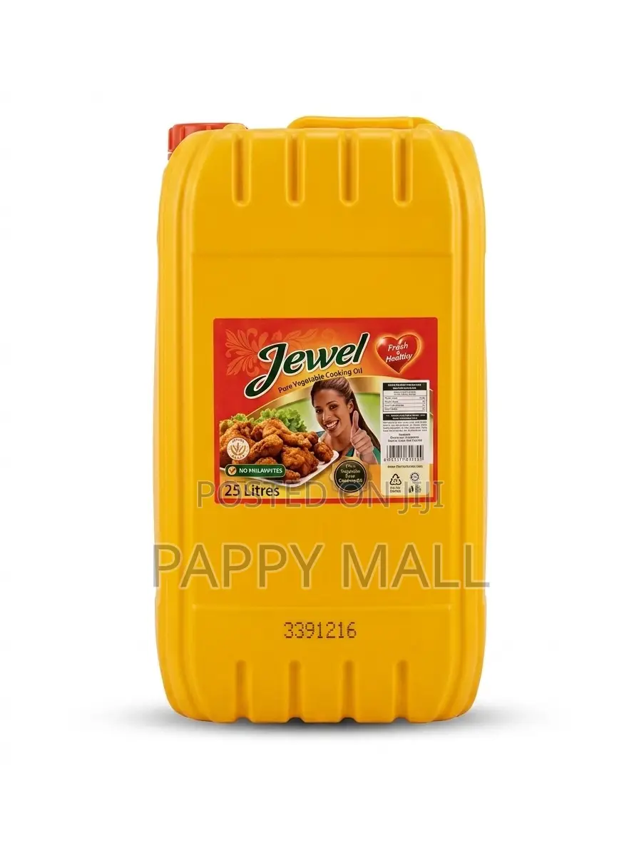 Jewel Pure Vegetable Cooking Oil – 25l Premium Bulk Supply