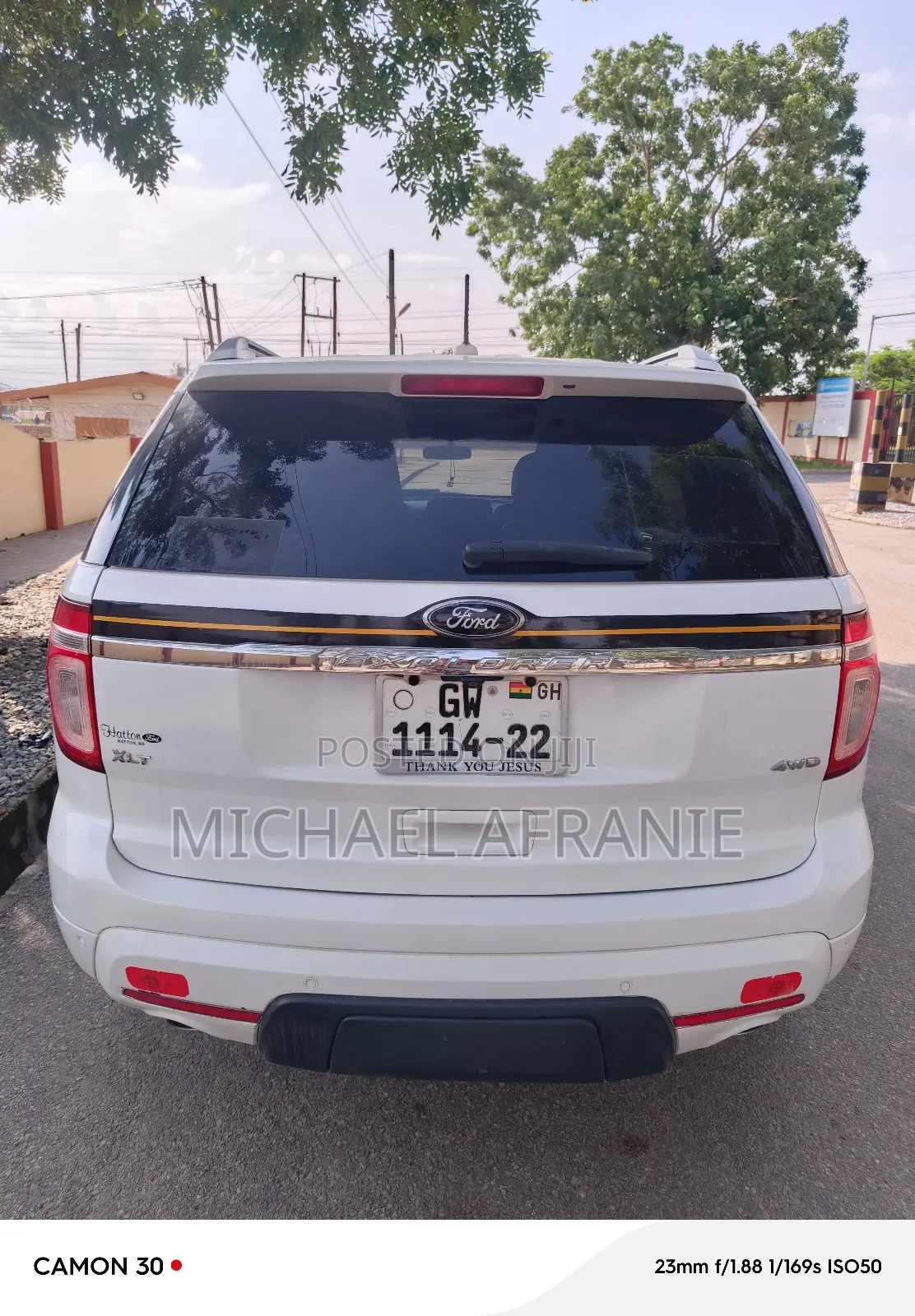 Ford Explorer XLT 4dr 4x4 (3.5L 6cyl 6A) 2013 White