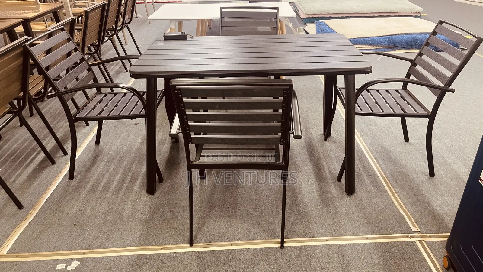 Garden Table Set ( 120*70)