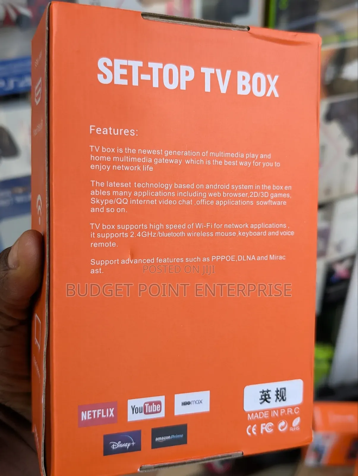 D9 Pro Smart Android Tv Box 8/128 Gb.