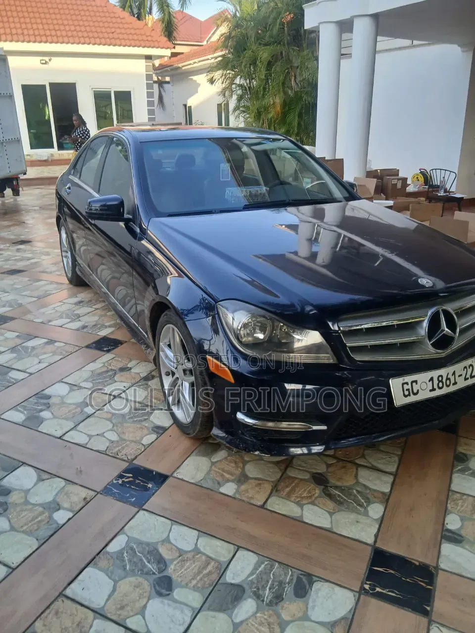 Mercedes-Benz C250 2013 Blue
