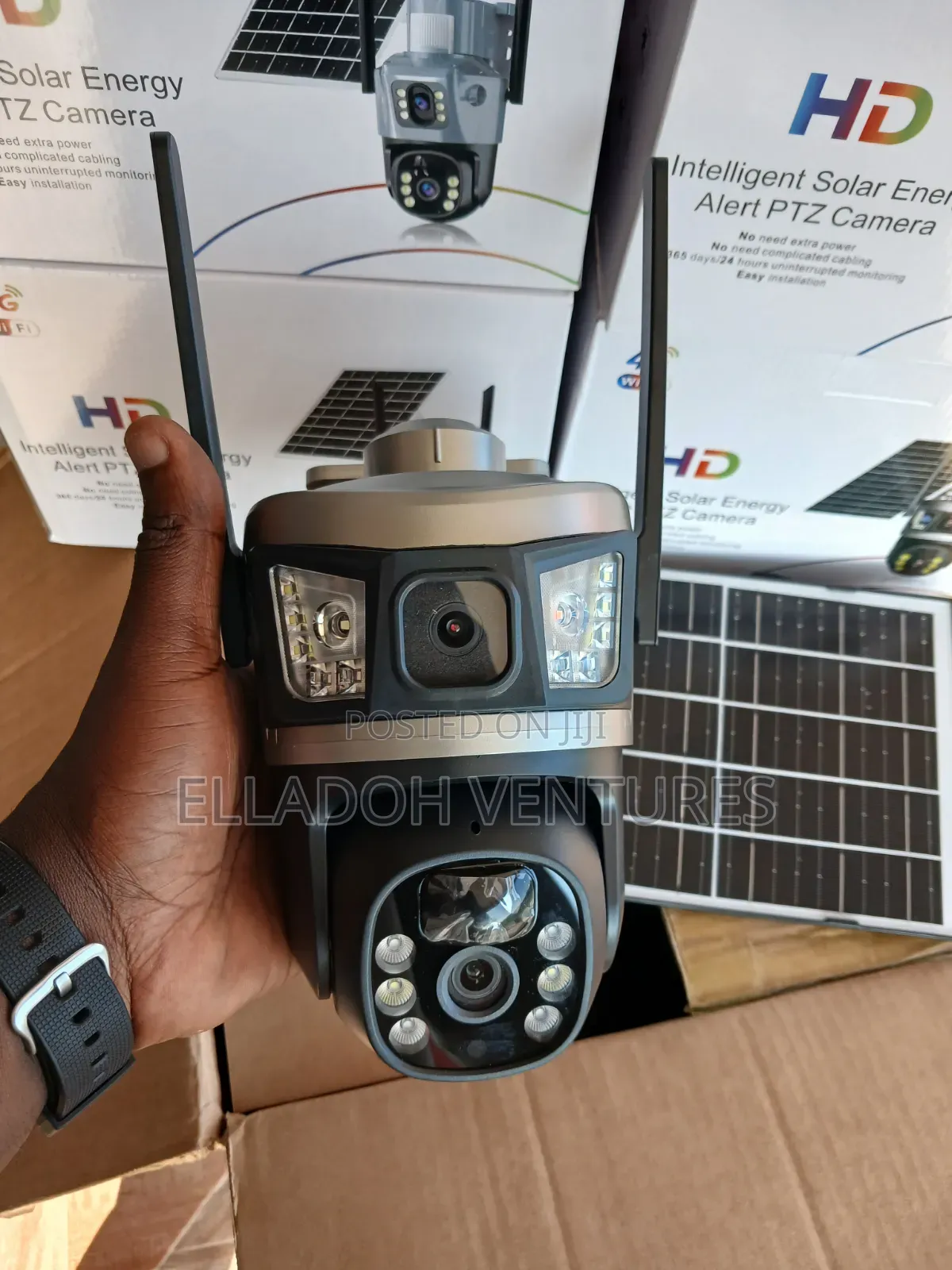 4g (Sim Card) 6mp Solar Cameras