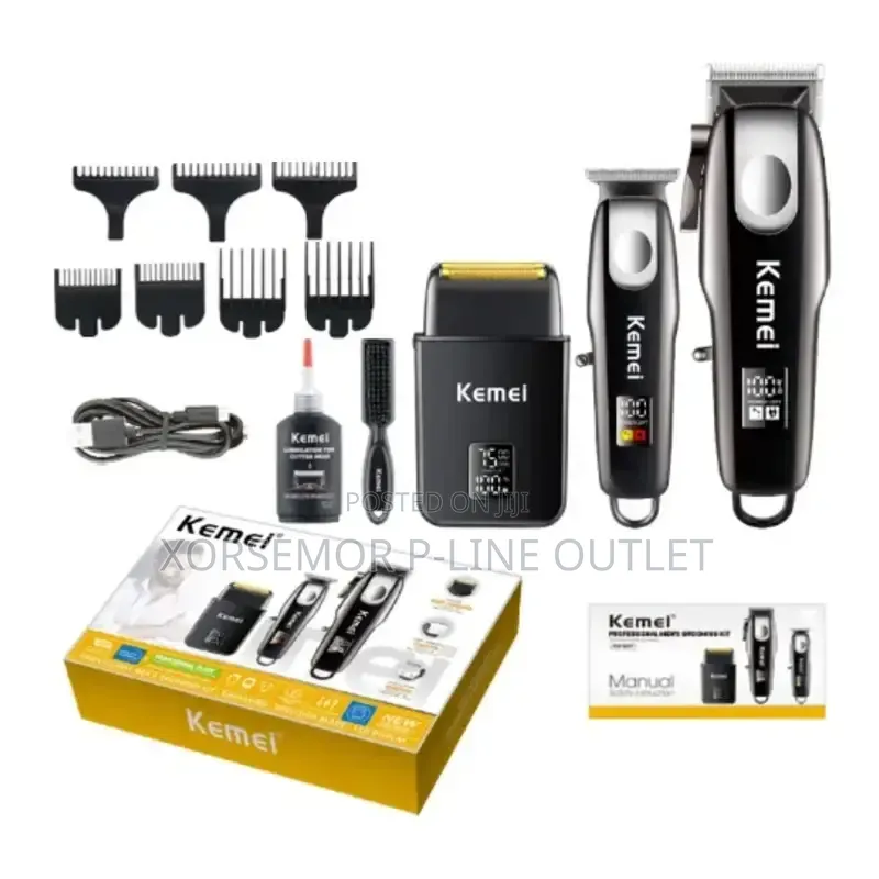 Kemei Professional 3 in 1mens Grooming Kit Km-8531