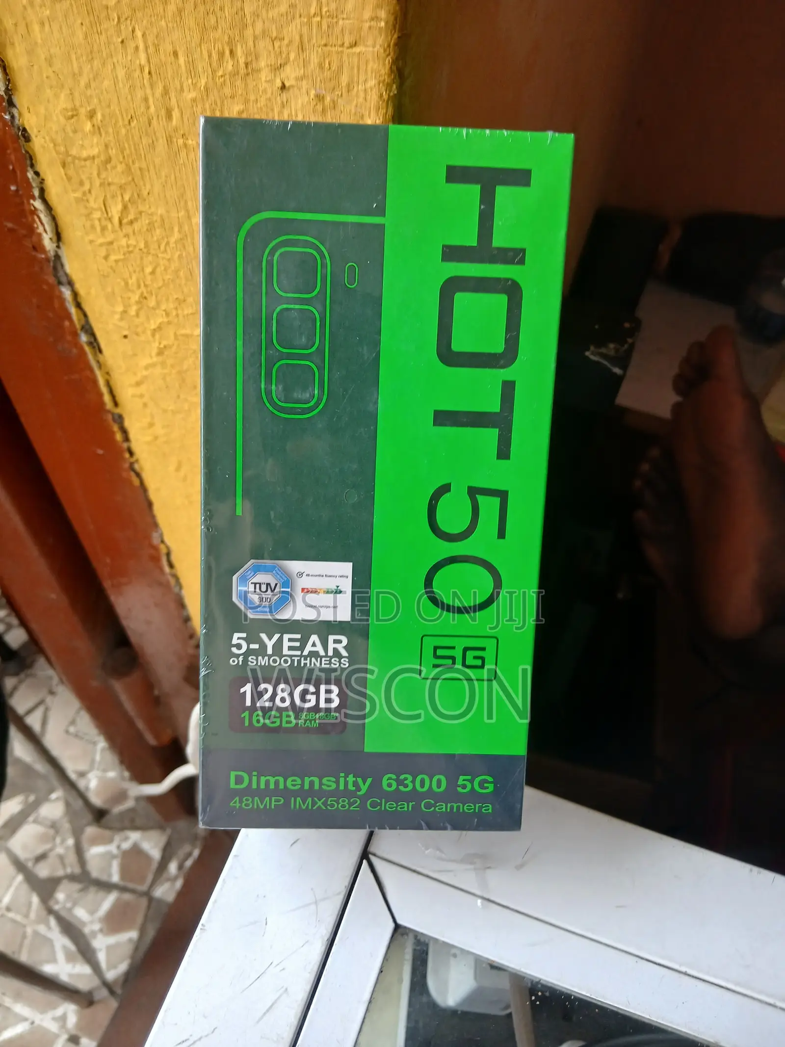 New Infinix Hot 50 256 GB Black