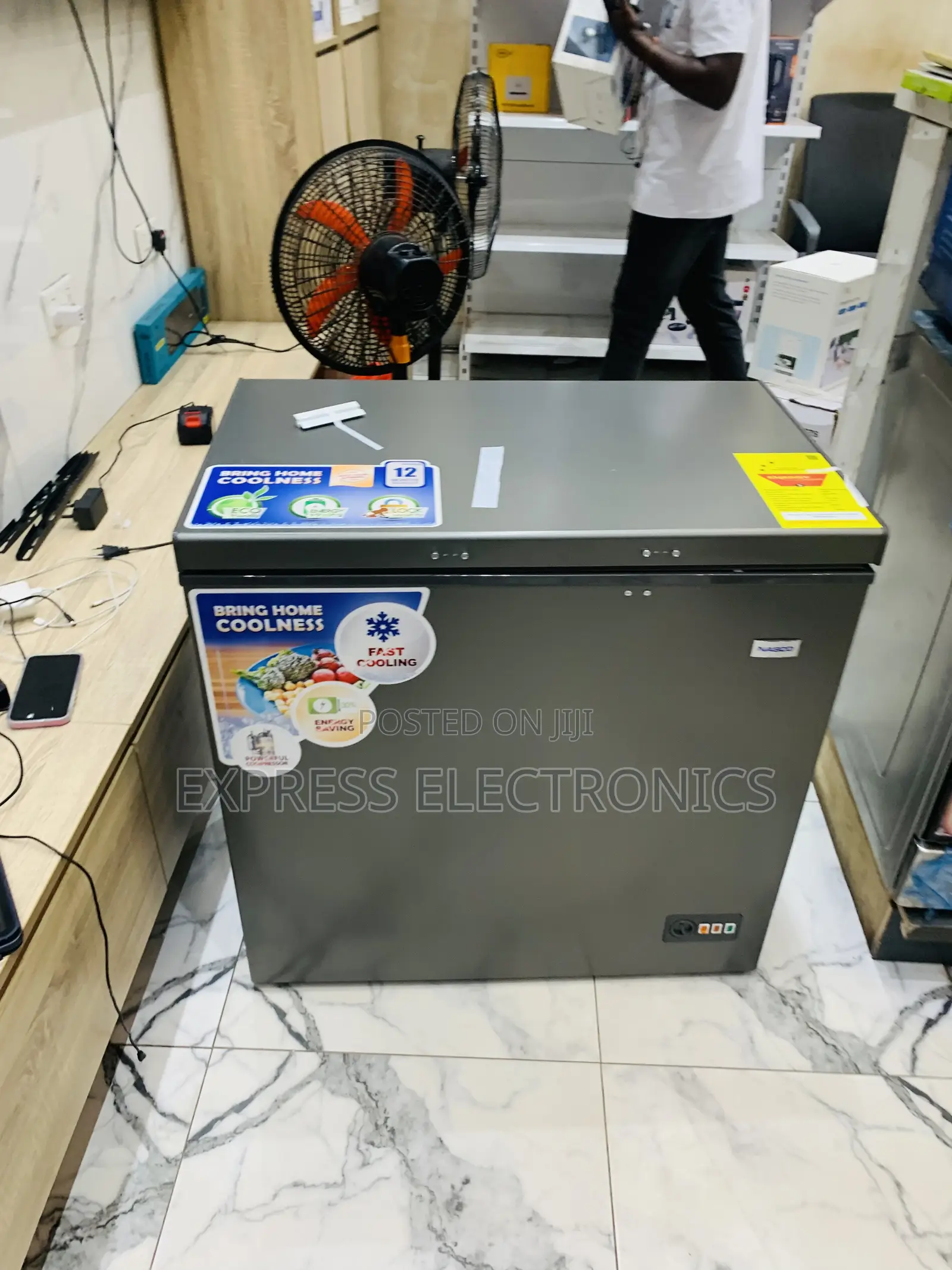 Text Us Fir Your Single Door Chest Freezer Grey Nas- Nasco