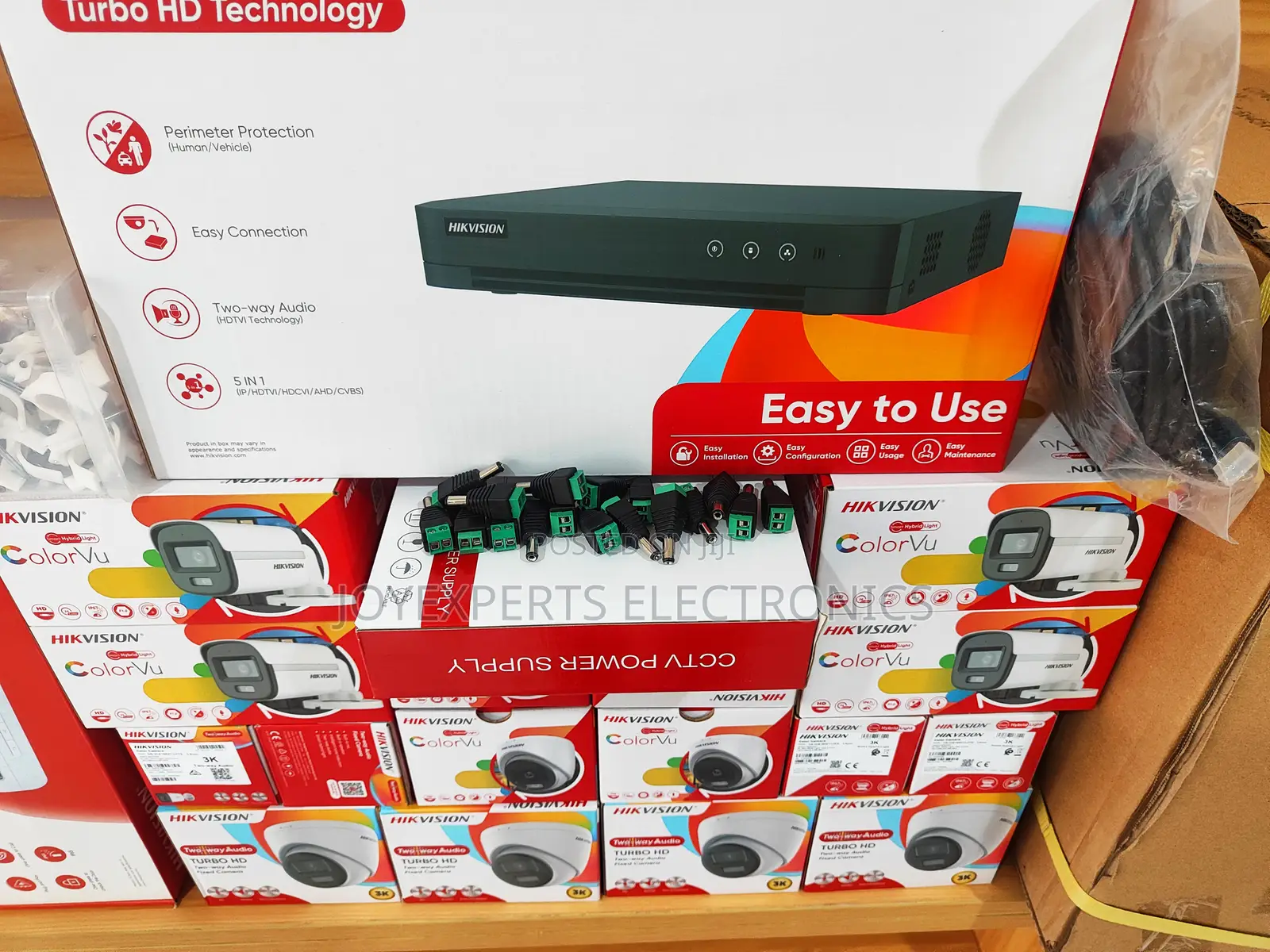 Complete 16-Camera CCTV Security System Video Intercom Bundle