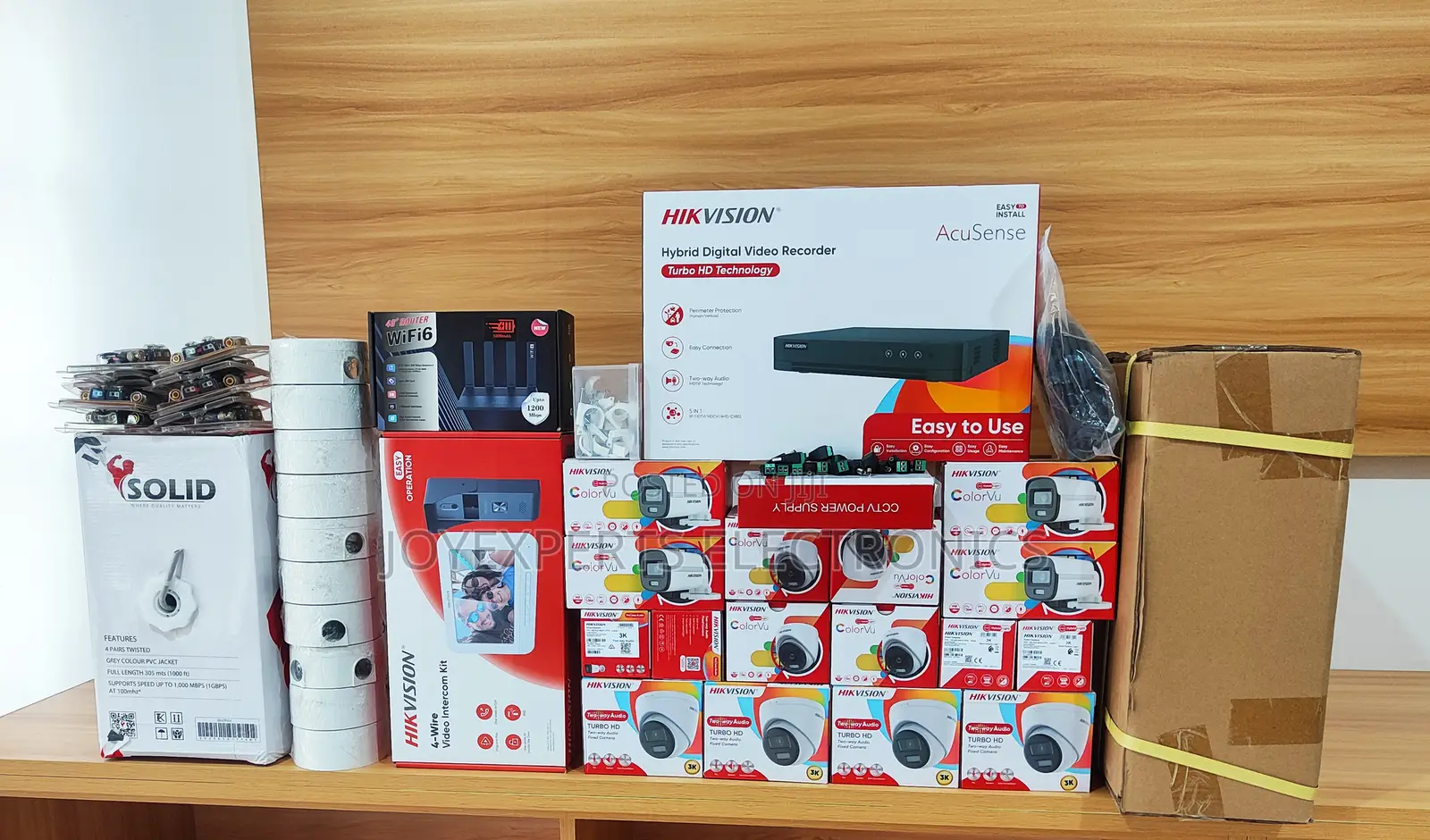 Complete 16-Camera CCTV Security System Video Intercom Bundle