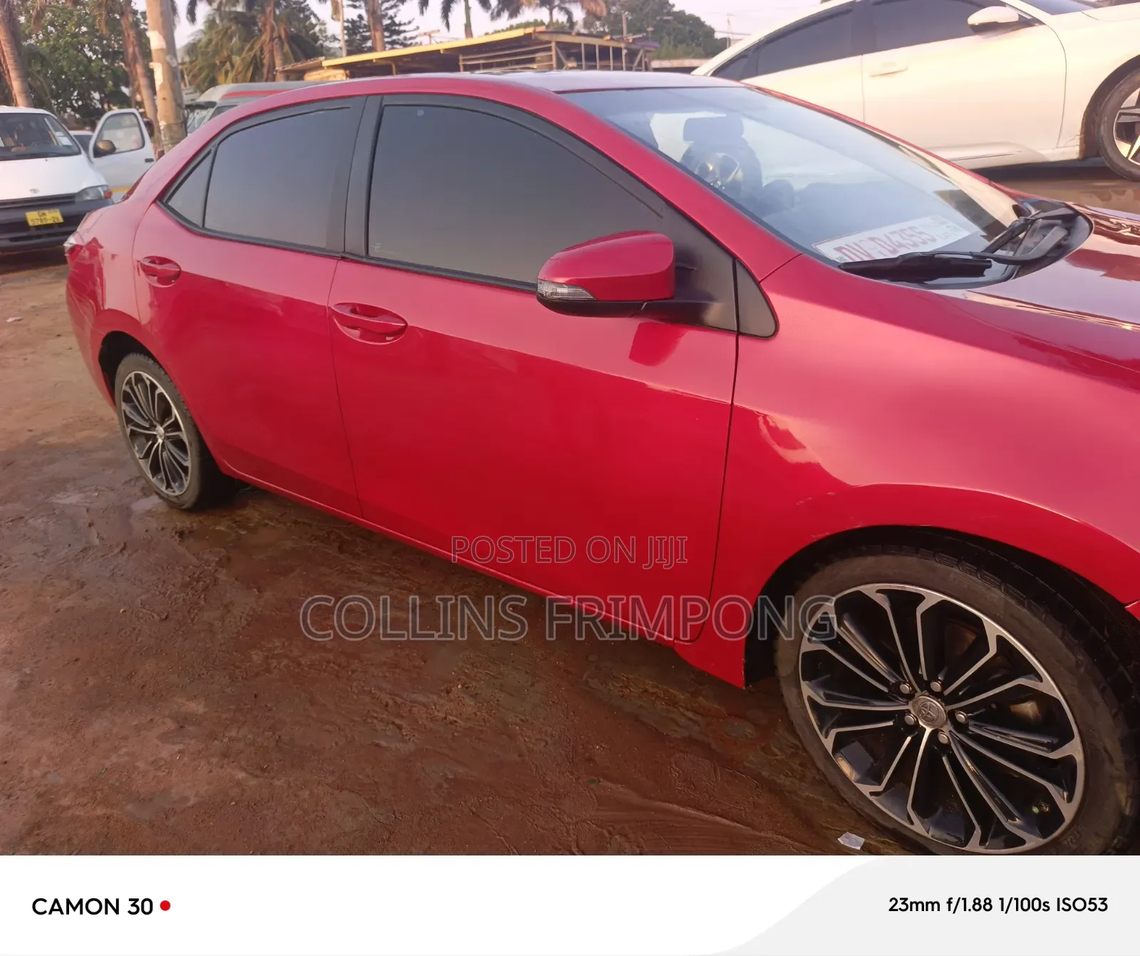 Toyota Corolla L 4dr Sedan (1.8L 4cyl 4A) 2015 Red