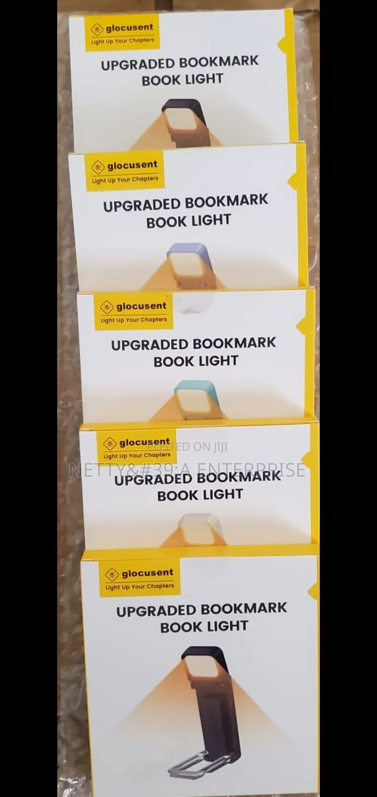 Original Glocusent Upgraded Book Light(Type C Rechargeable)