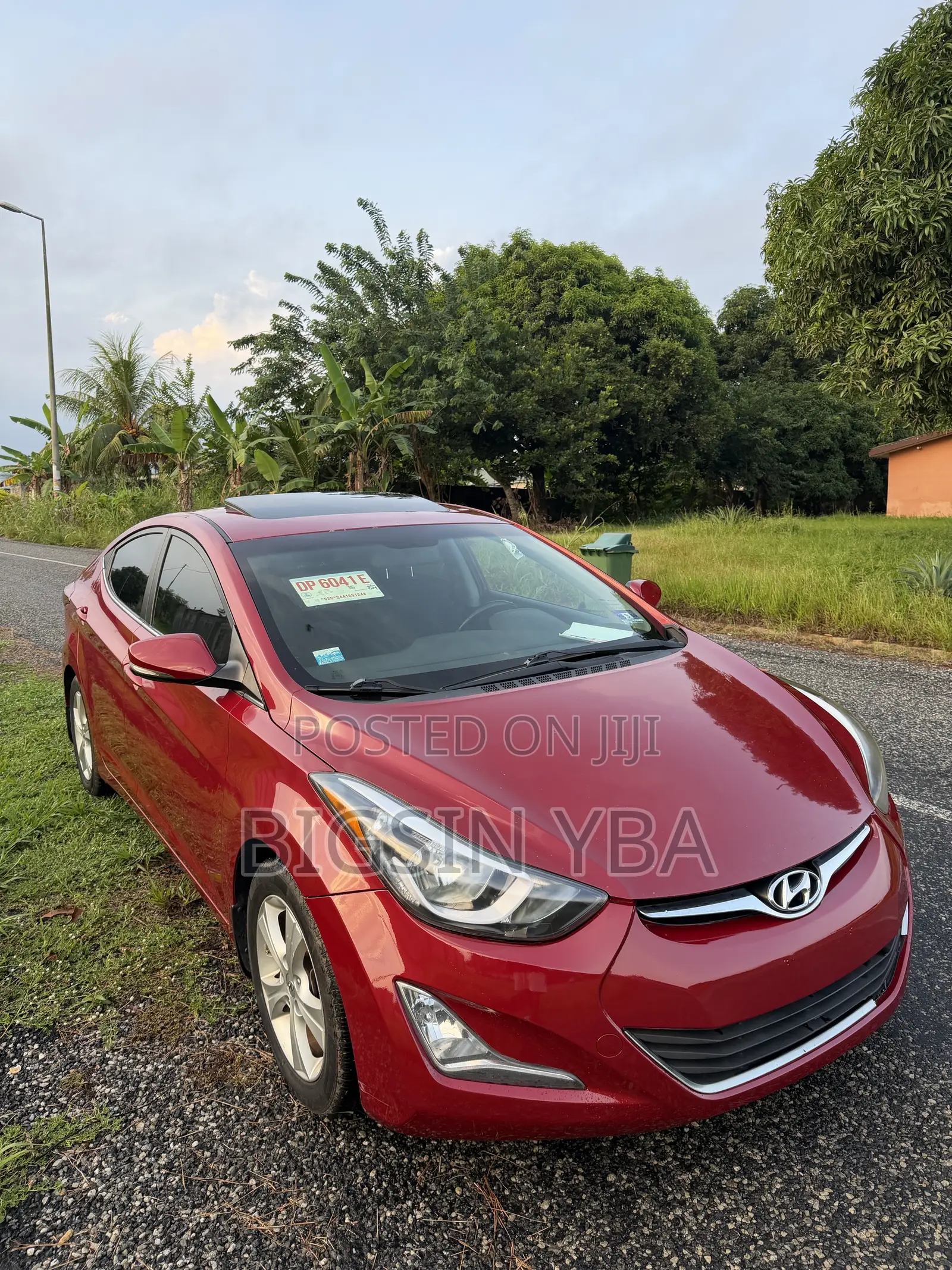 Hyundai Elantra Limited Sedan FWD (1.8L 4cyl 6A) 2016 Red