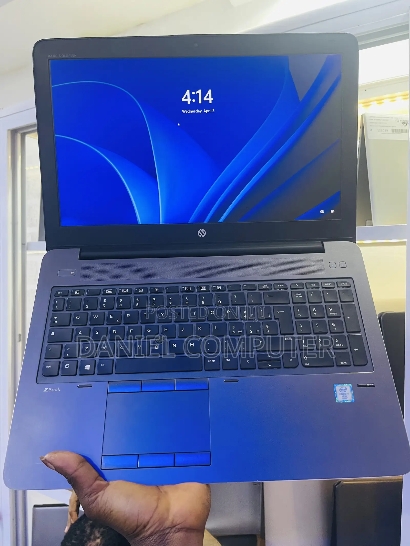 Laptop HP ZBook 15 G3 32GB Intel Core i7 SSD 512GB
