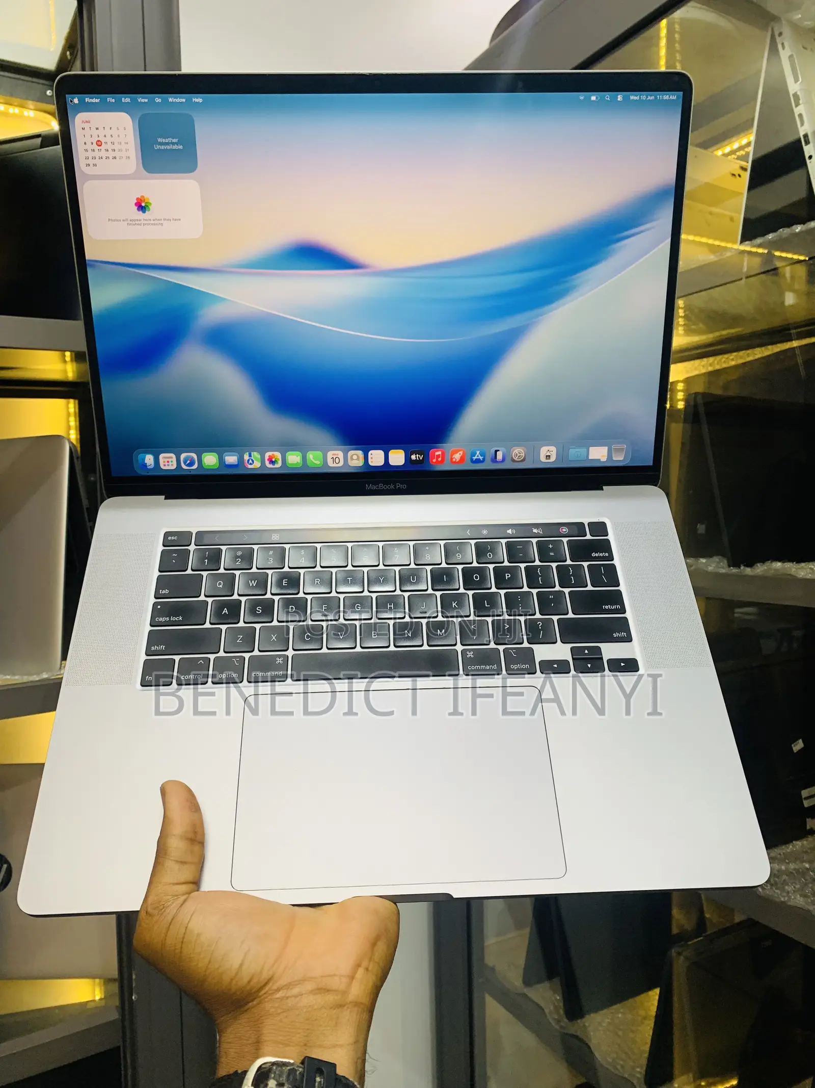 Laptop Apple MacBook Pro 2019 16GB Intel Core i7 SSD 512GB