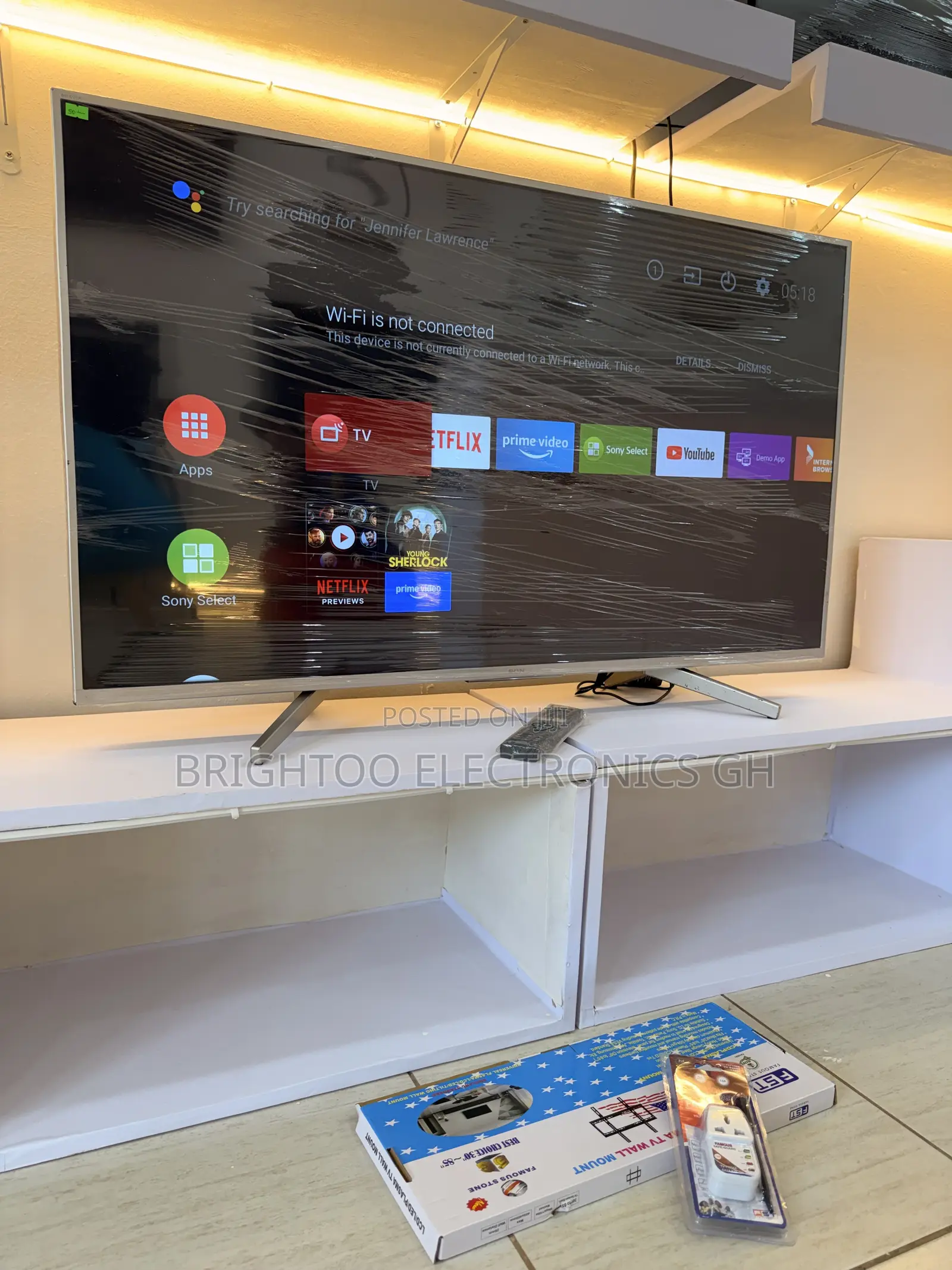 50inches Full Digital Satellite Android Ultra Hd Led Smart Sony Tv