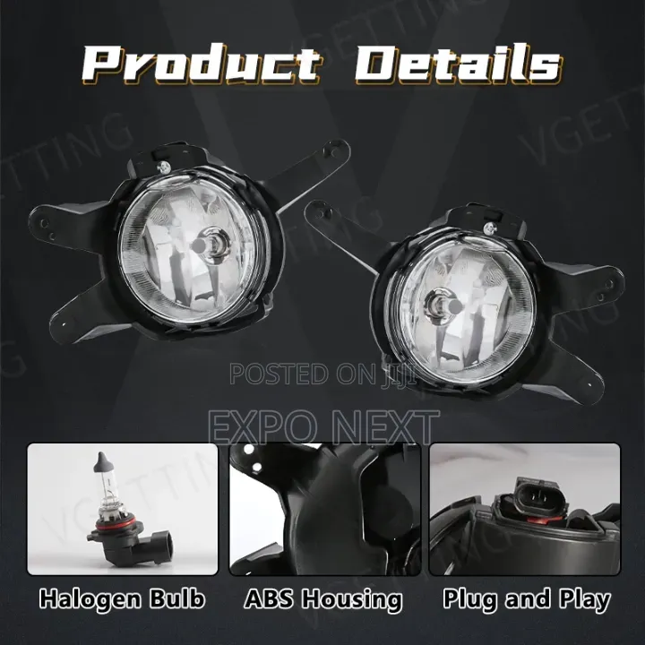 Chevrolet Cruze 2009-2014 Led Fog Light and Covers Set