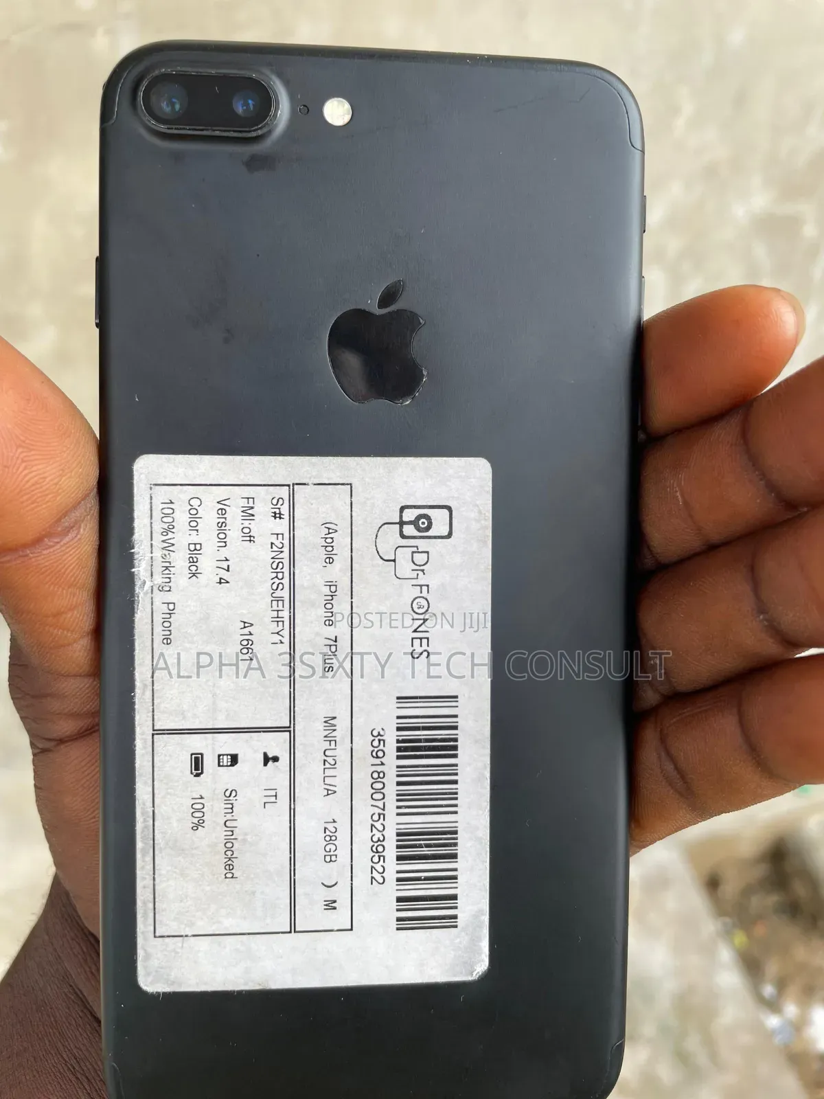 Apple iPhone 7 Plus 128 GB Black