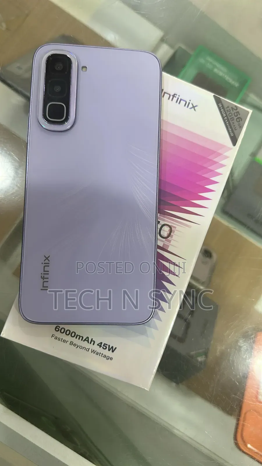 New Infinix Hot 70 256 GB Black