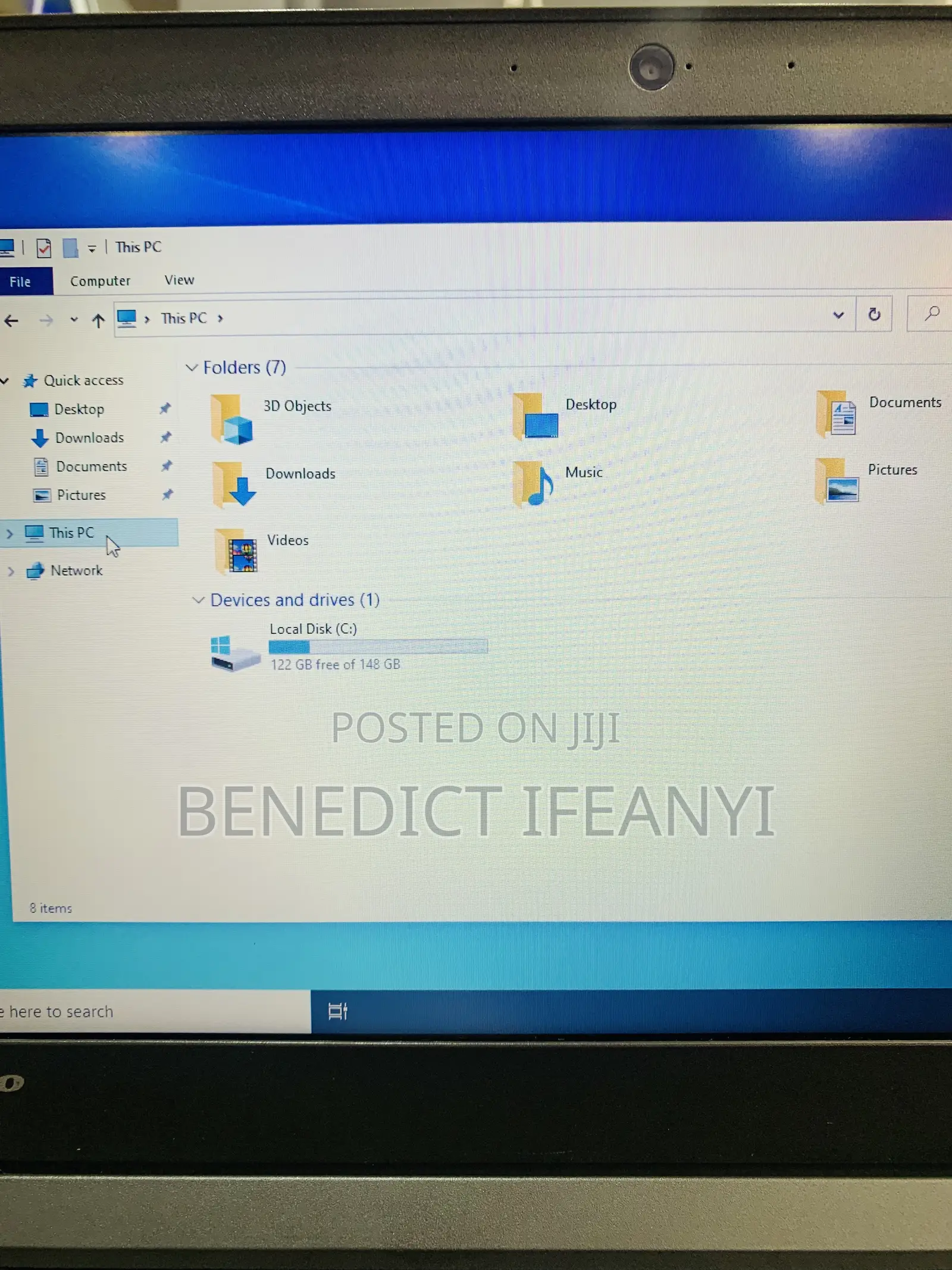 Laptop Lenovo ThinkPad X250 8GB Intel Core i5 HDD 160GB