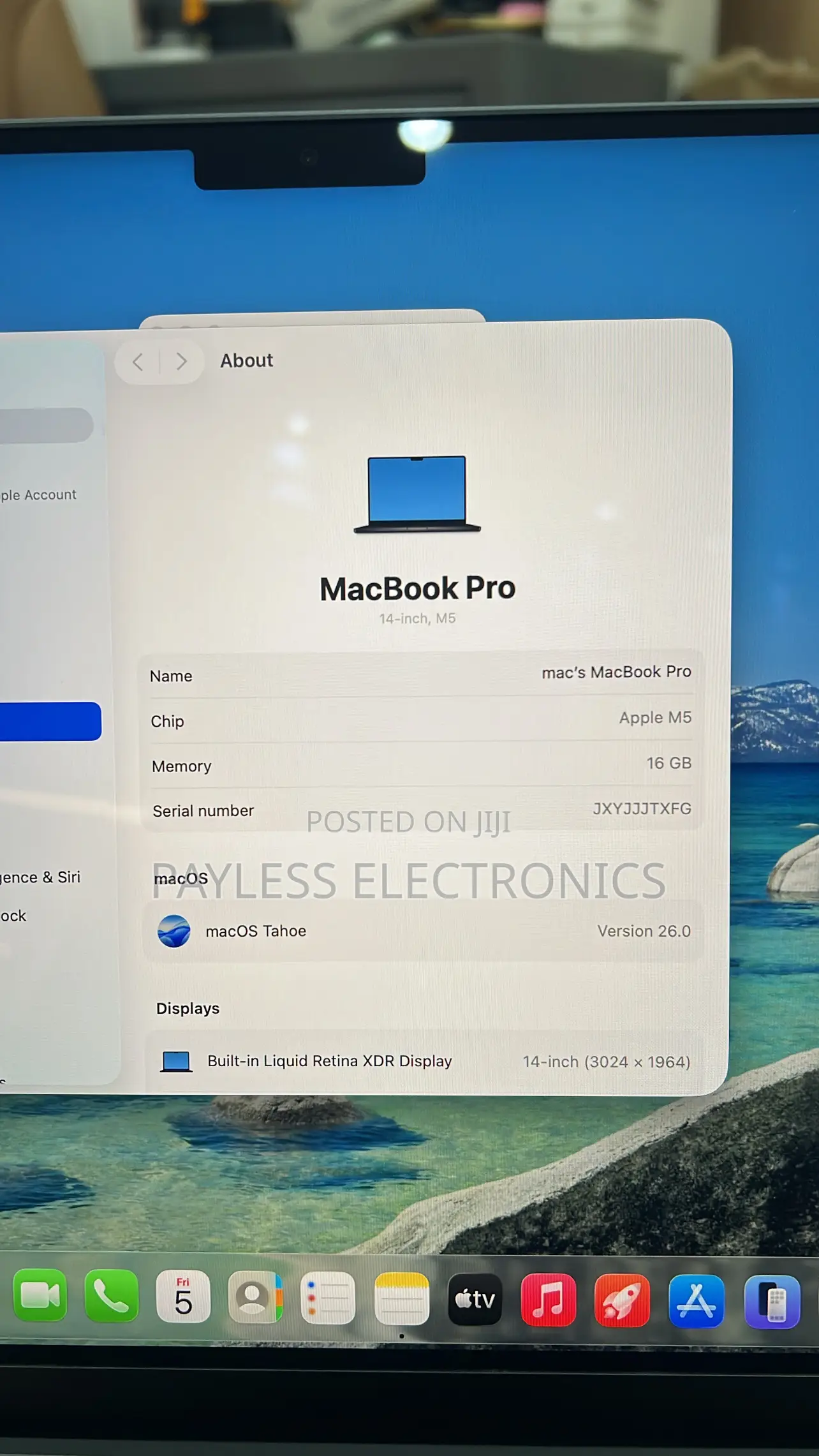 Laptop Apple MacBook Pro 2025 M5 16GB Apple M5 SSD 512GB