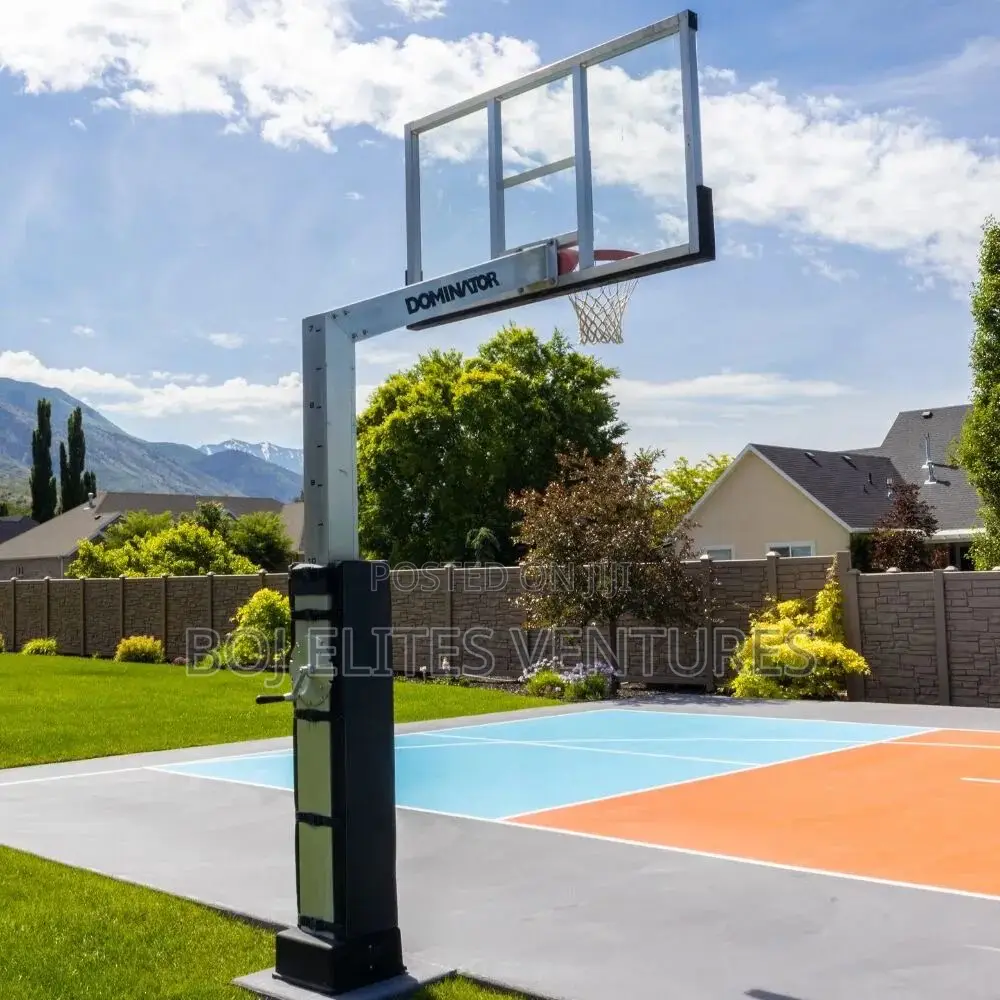 Dominator Pro 72′′ Basketball Hoop – Shatterproof Aluminum Backboard