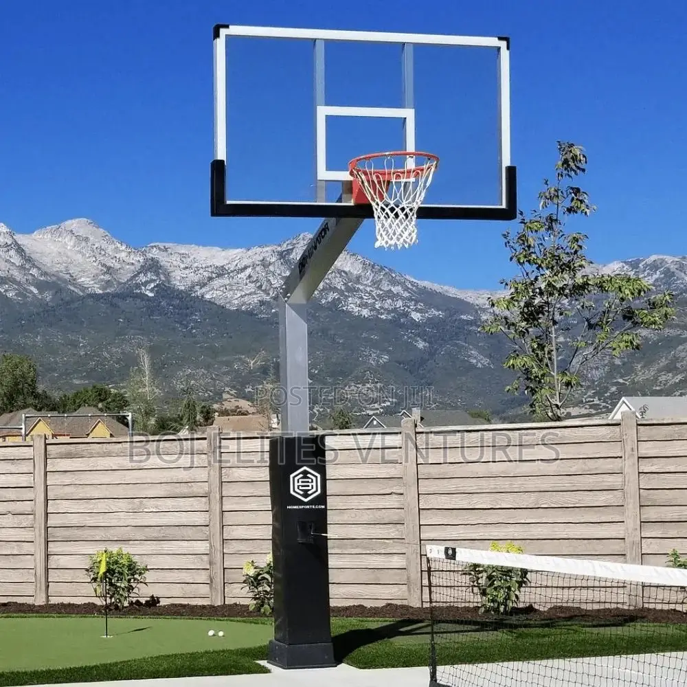 Dominator Pro 72′′ Basketball Hoop – Shatterproof Aluminum Backboard