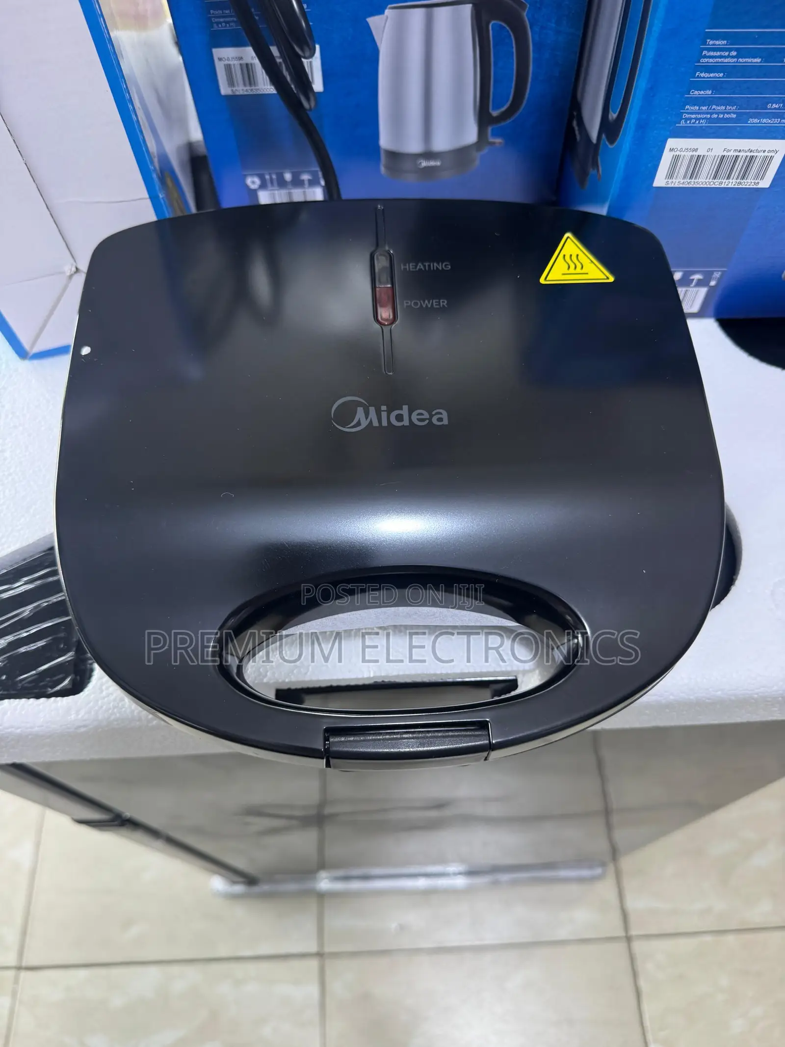 Midea Contact Sandwich Grill 1500w Mc-Jk2313p