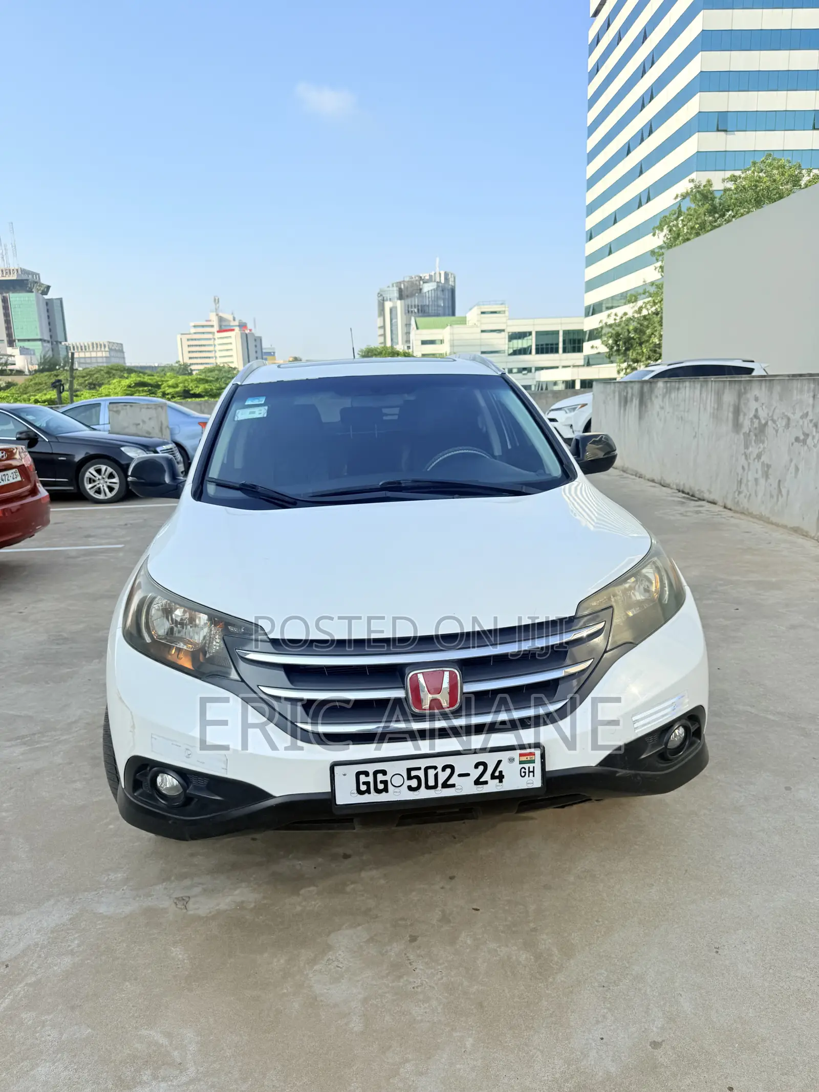 Honda CR-V EX-L 4dr SUV AWD w/Navigation (2.4L 4cyl 5A) 2014 White
