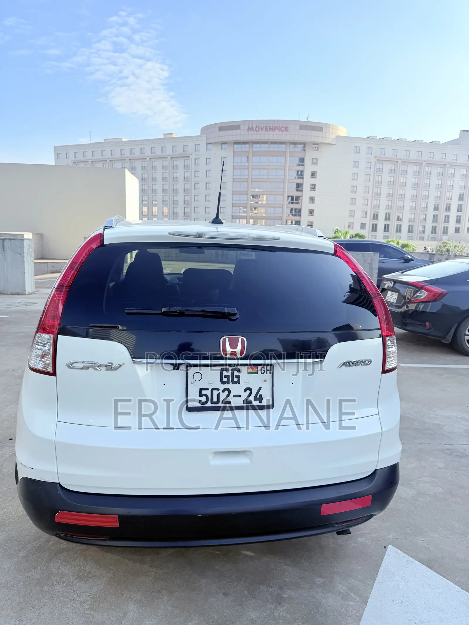 Honda CR-V EX-L 4dr SUV AWD w/Navigation (2.4L 4cyl 5A) 2014 White