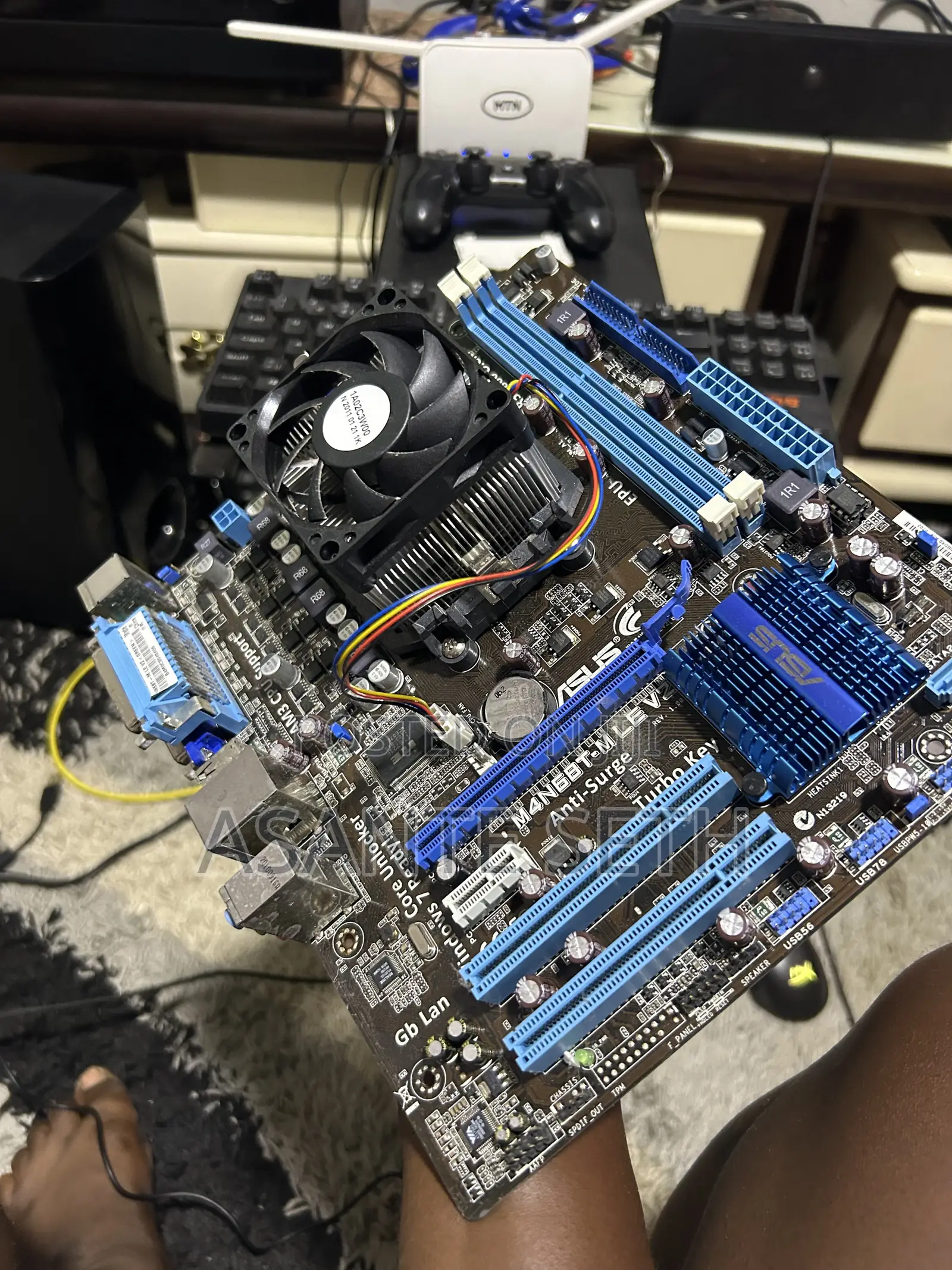 Powerful Amd Il X3 With Processor Asus Gaming Motherboard