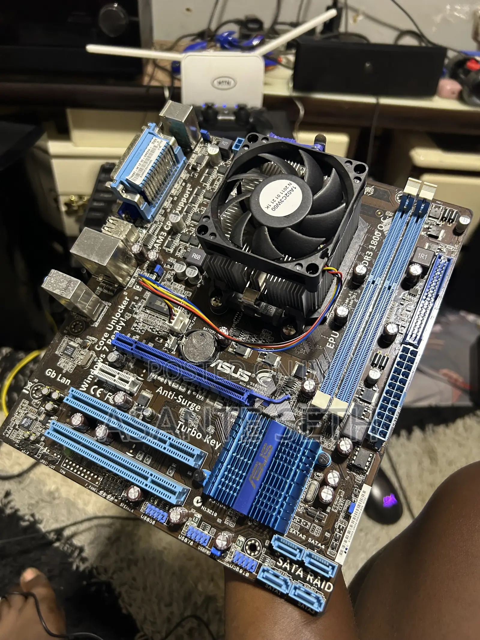 Powerful Amd Il X3 With Processor Asus Gaming Motherboard